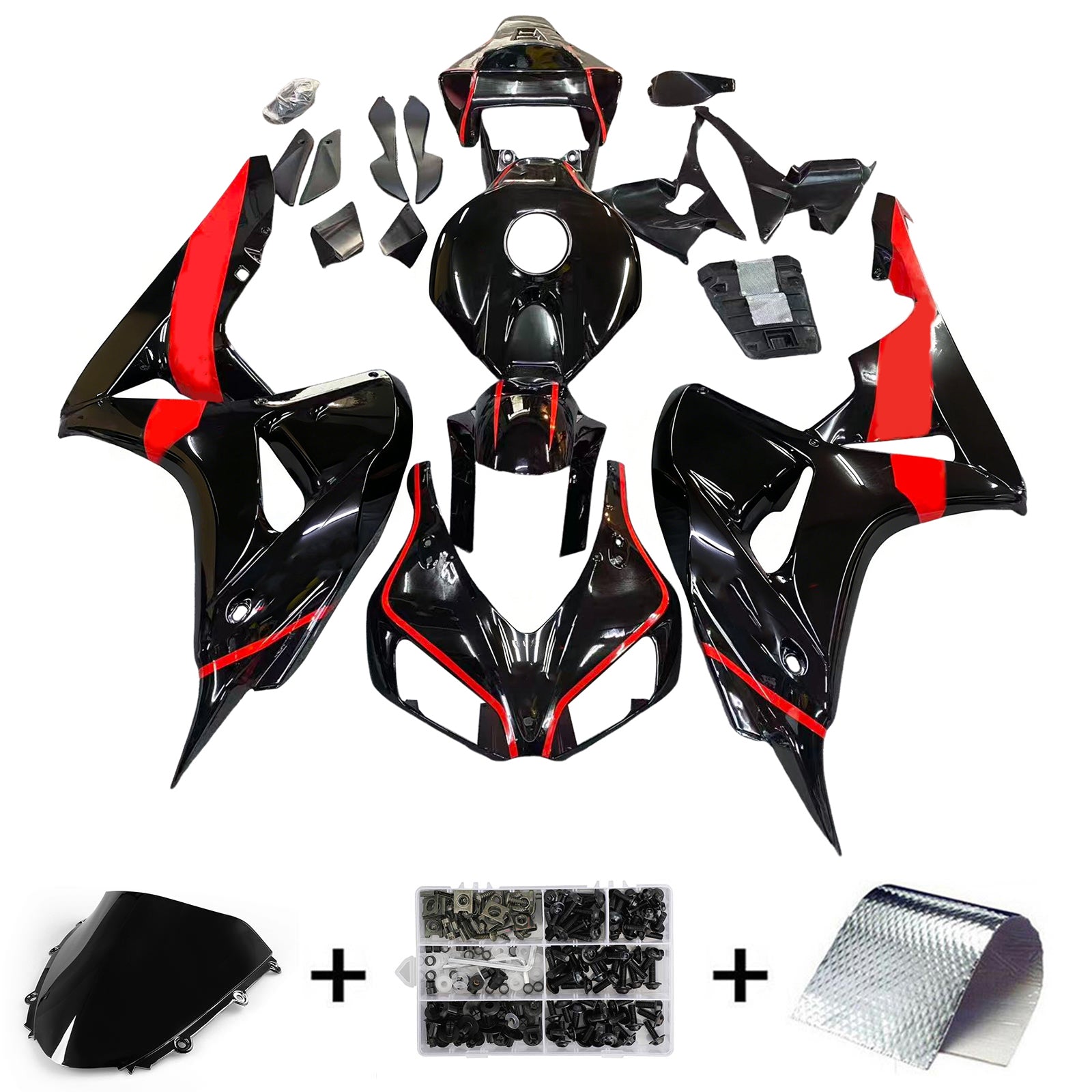 Honda CBR1000RR 2006-2007 Fairing Kit Bodywork Plastic ABS