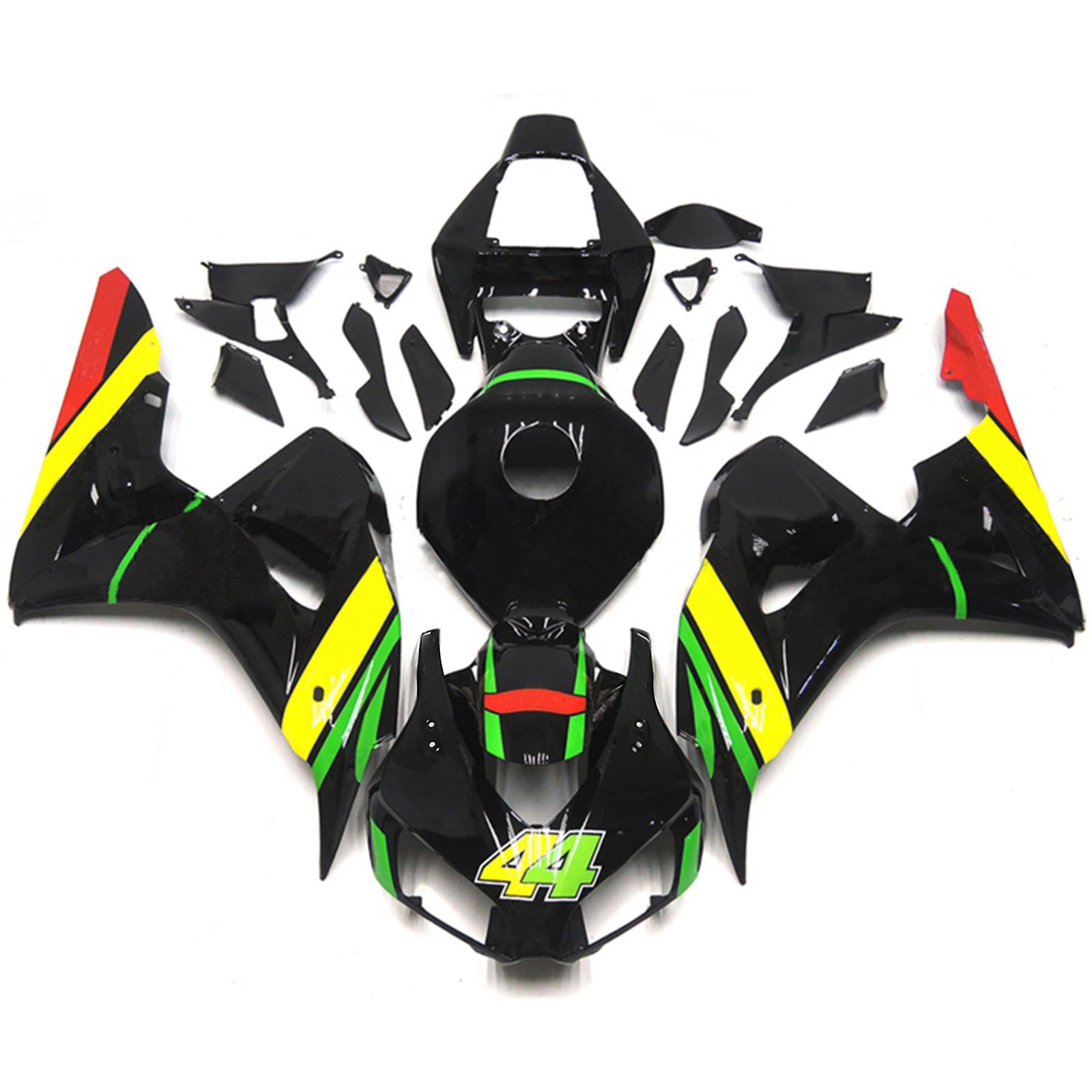 혼다 CBR1000RR 2006-2007 페어링 키트 차체 플라스틱 ABS