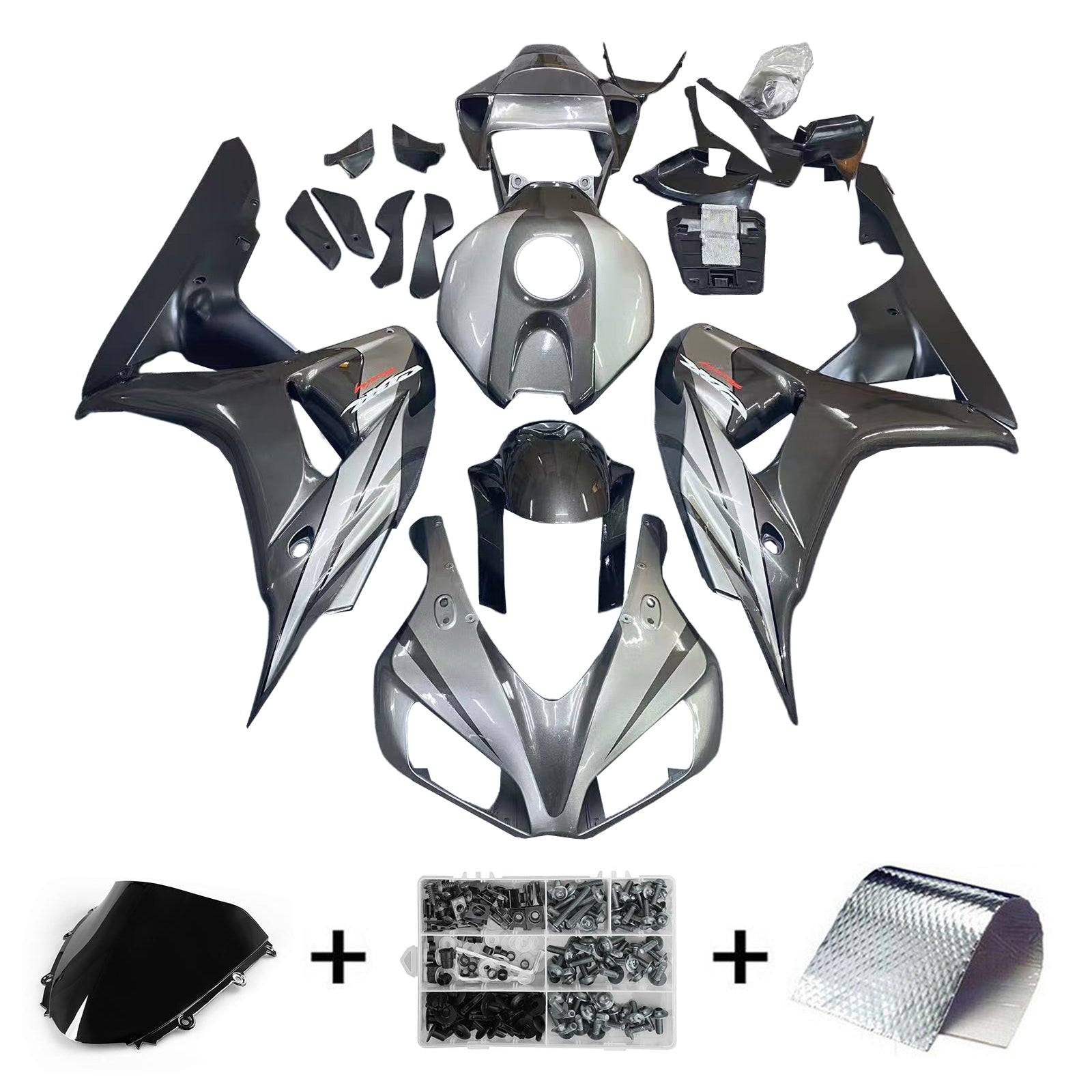 혼다 CBR1000RR 2006-2007 페어링 키트 차체 플라스틱 ABS
