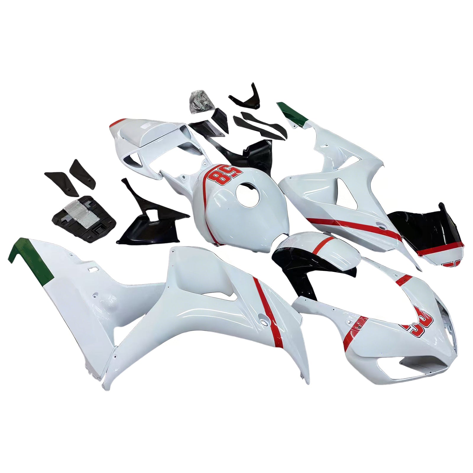 Honda CBR1000RR 2006-2007 Fairing Kit Bodywork Plastic ABS