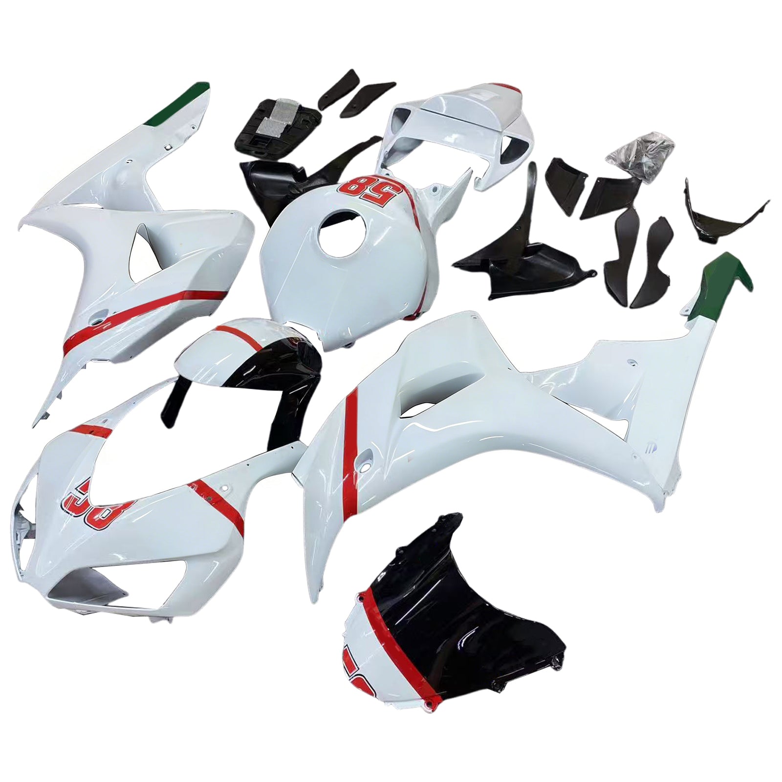 Honda CBR1000RR 2006-2007 Fairing Kit Bodywork Plastic ABS