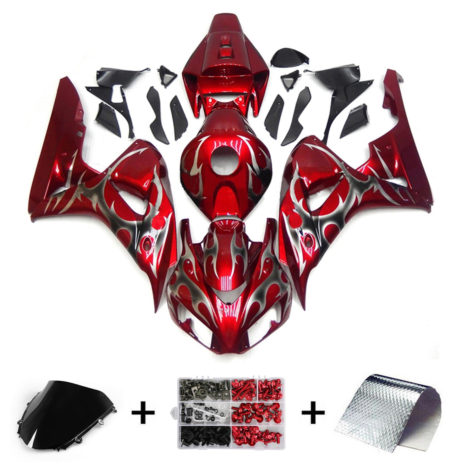 Honda CBR1000RR 2006-2007 Fairing Kit Bodywork Plastic ABS