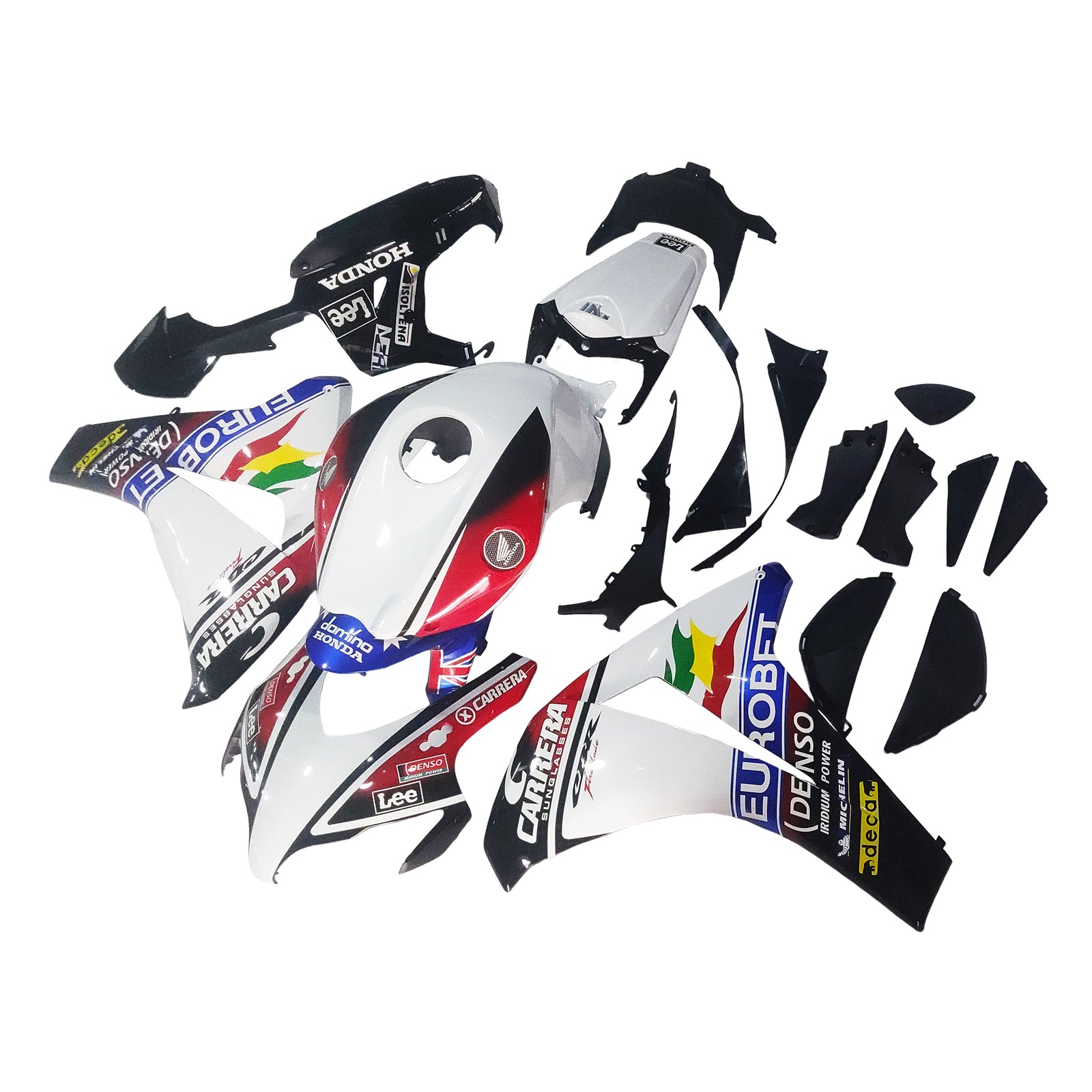 Fairings 2008-2011 Honda CBR 1000 RR Multi-Color Eurobet Generic