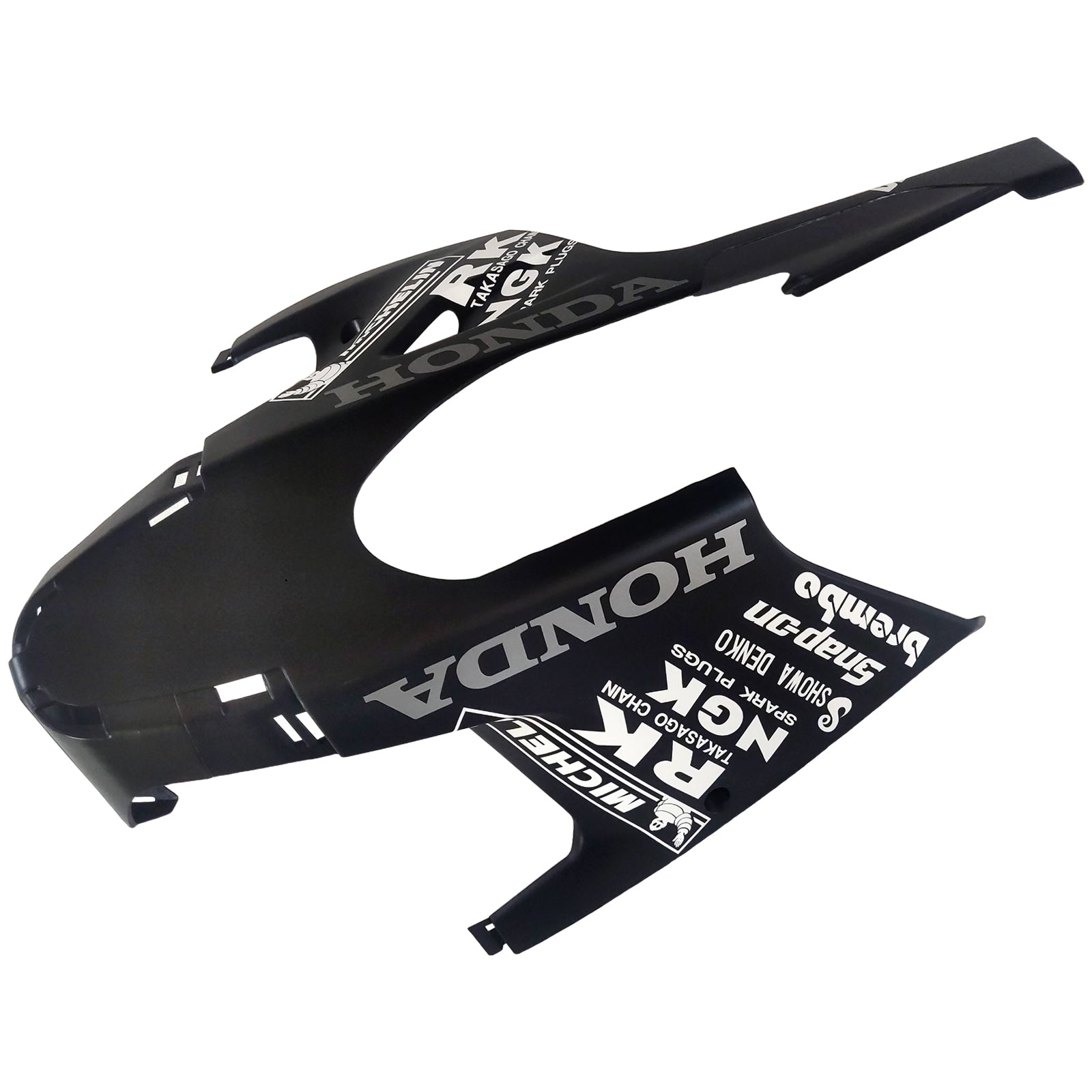 페어링 2008-2011 혼다 CBR 1000 RR 블랙 실버 Repsol 제네릭