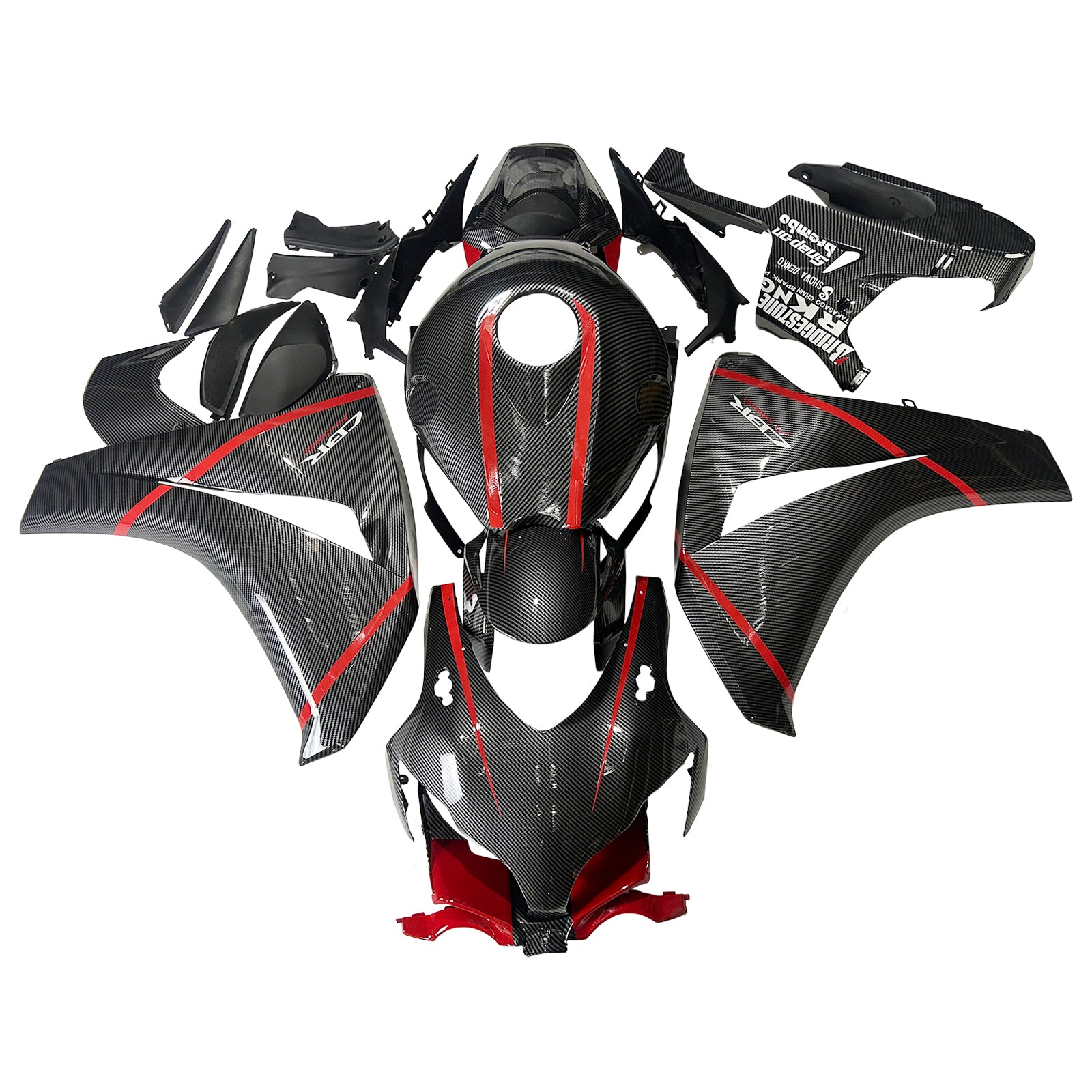 Honda CBR1000RR 2008-2011 Fairing Kit Bodywork Plastic ABS