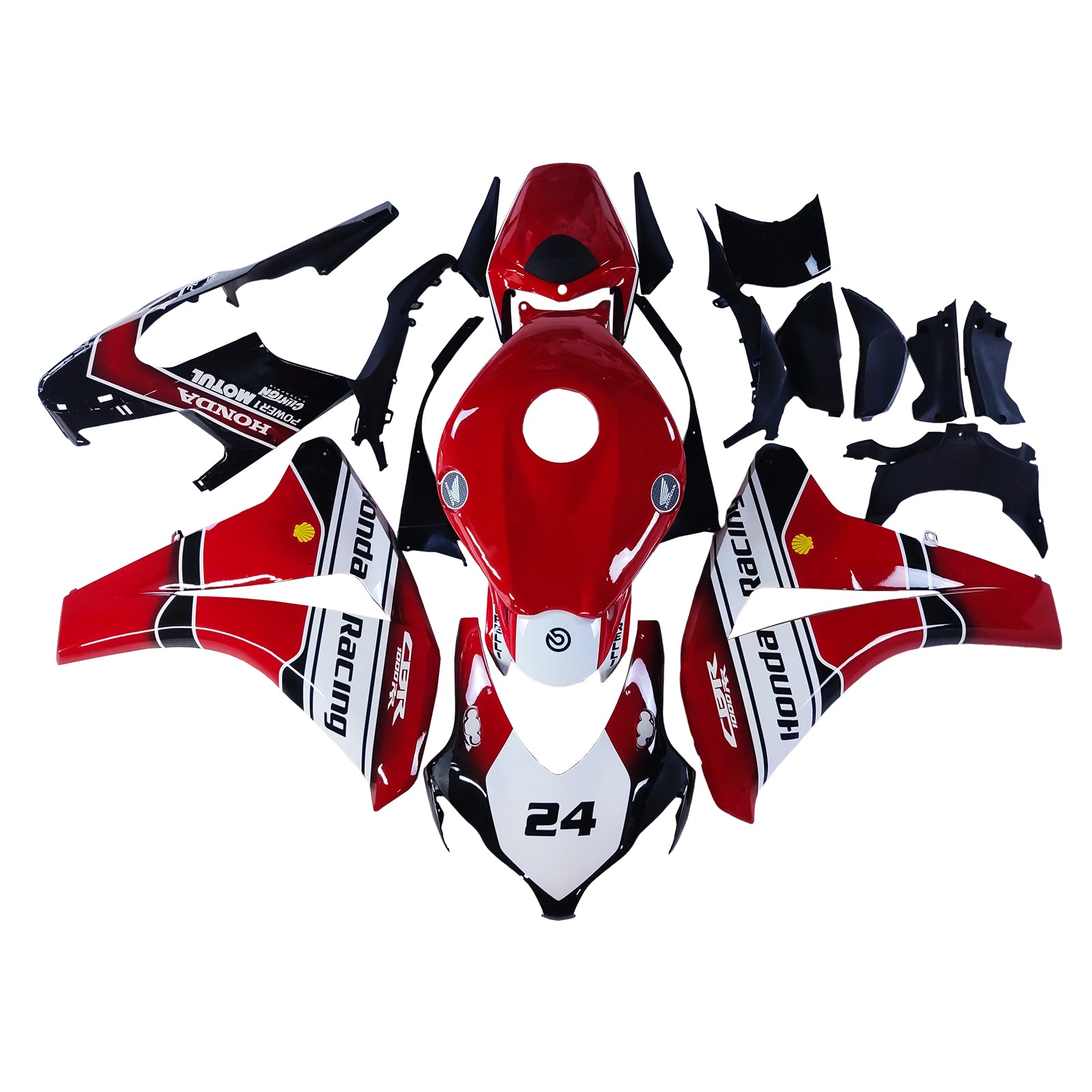 Honda CBR1000RR 2008-2011 Fairing Kit Bodywork Plastic ABS