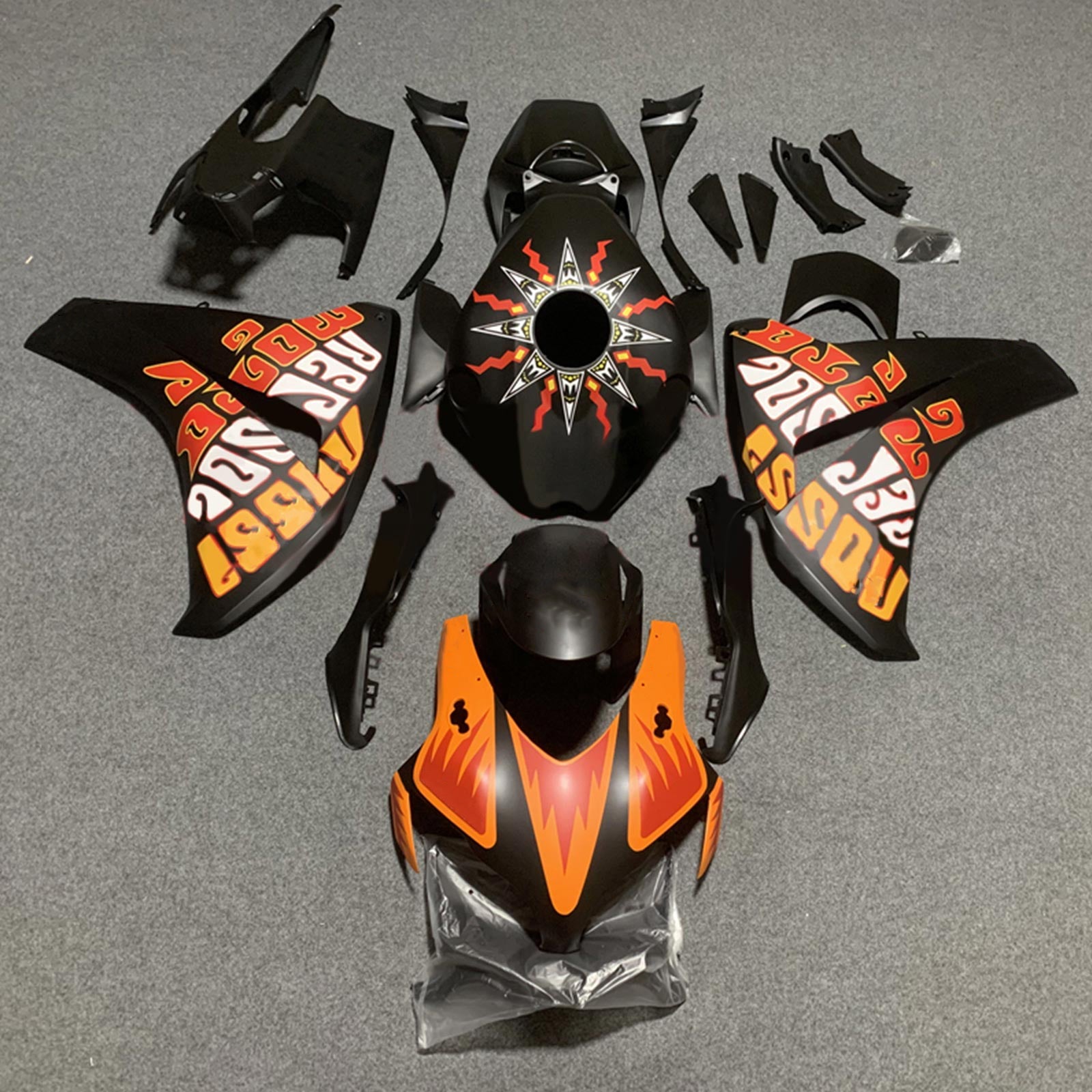 혼다 CBR1000RR 2008-2011 페어링 키트 차체 플라스틱 ABS