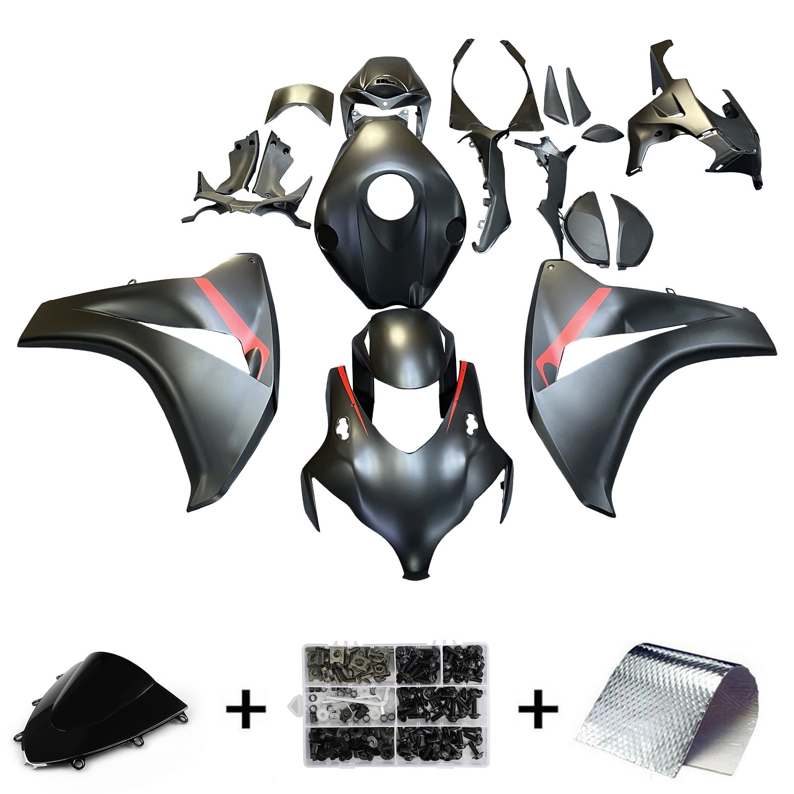 Honda CBR1000RR 2008-2011 Fairing Kit Bodywork Plastic ABS