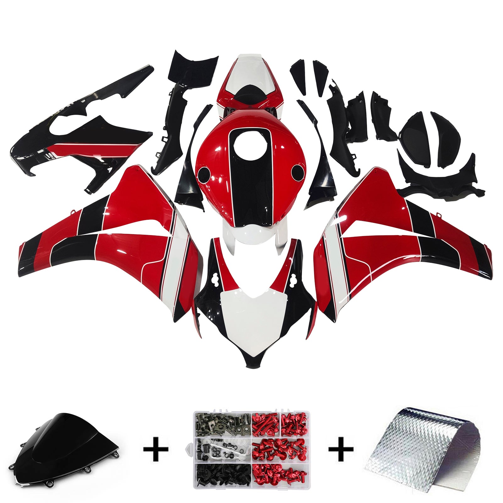 Honda CBR1000RR 2008-2011 Fairing Kit Bodywork Plastic ABS