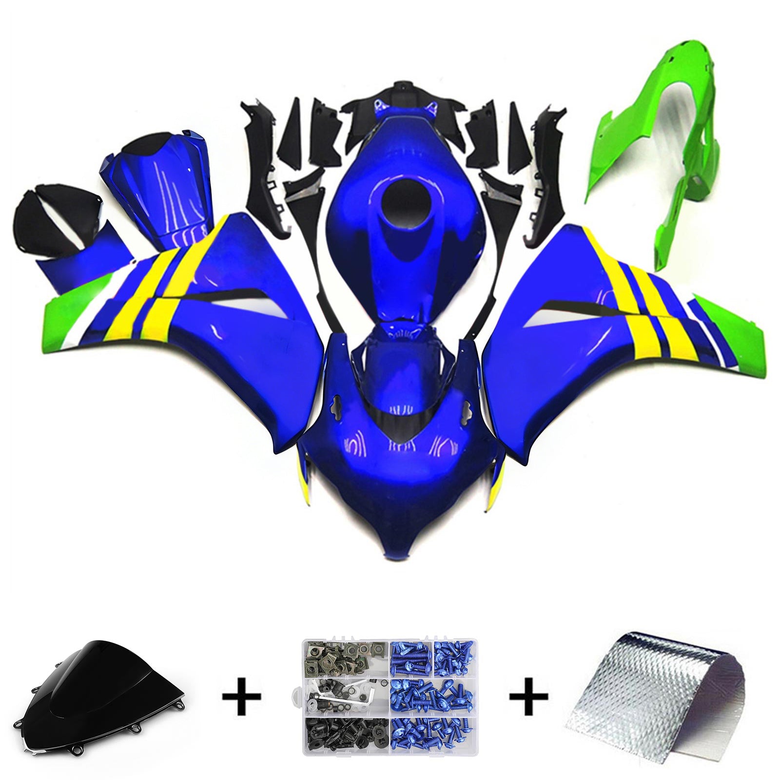 Honda CBR1000RR 2008-2011 Fairing Kit Bodywork Plastic ABS