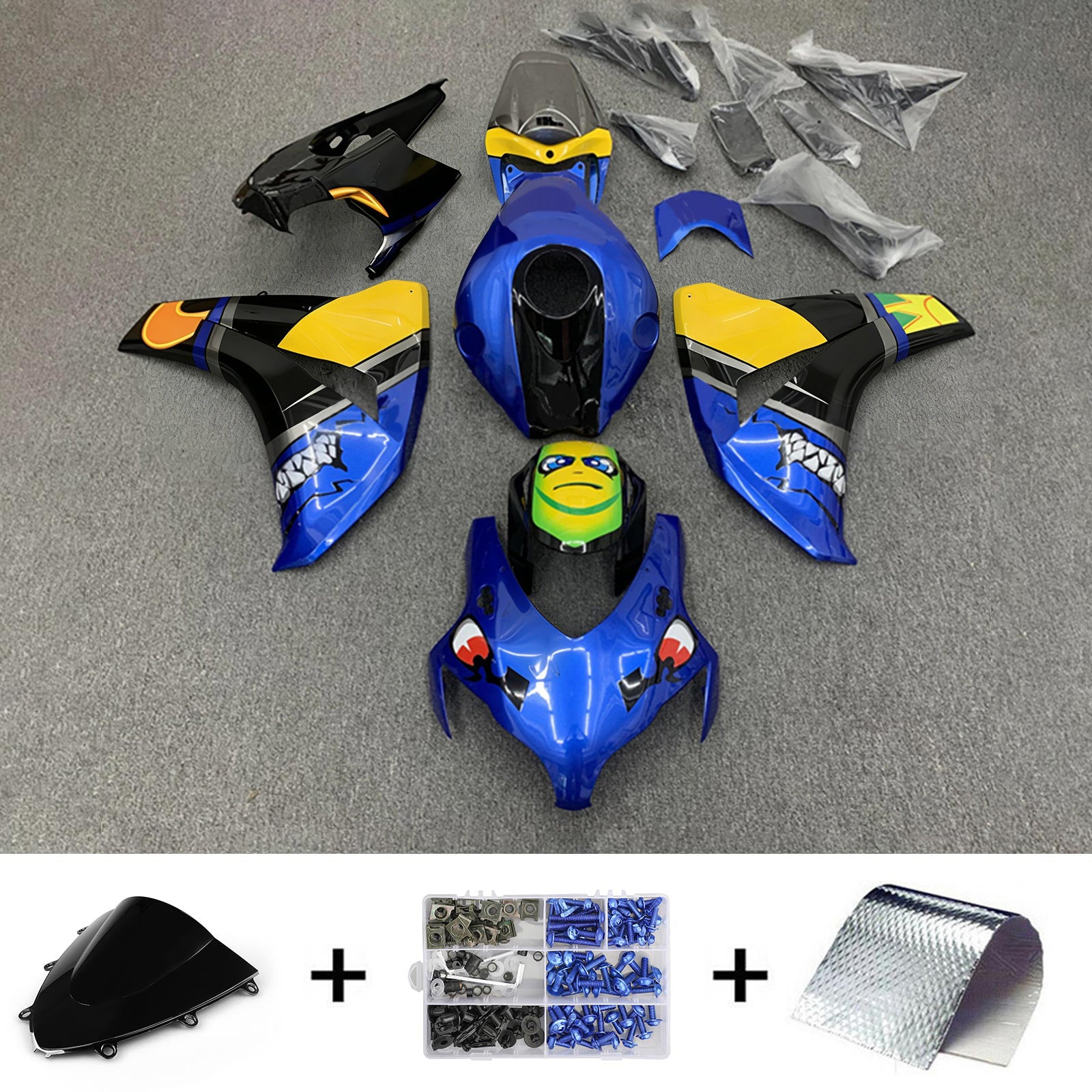 Honda CBR1000RR 2008-2011 Fairing Kit Bodywork Plastic ABS