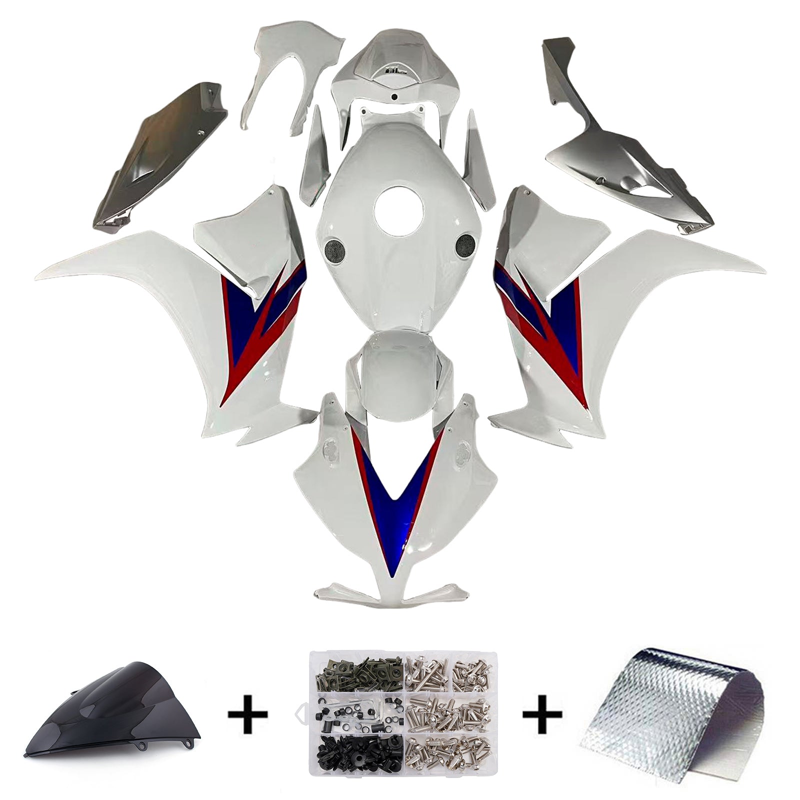 Fairings 2012-2016 Honda CBR1000RR HRC White CBR
