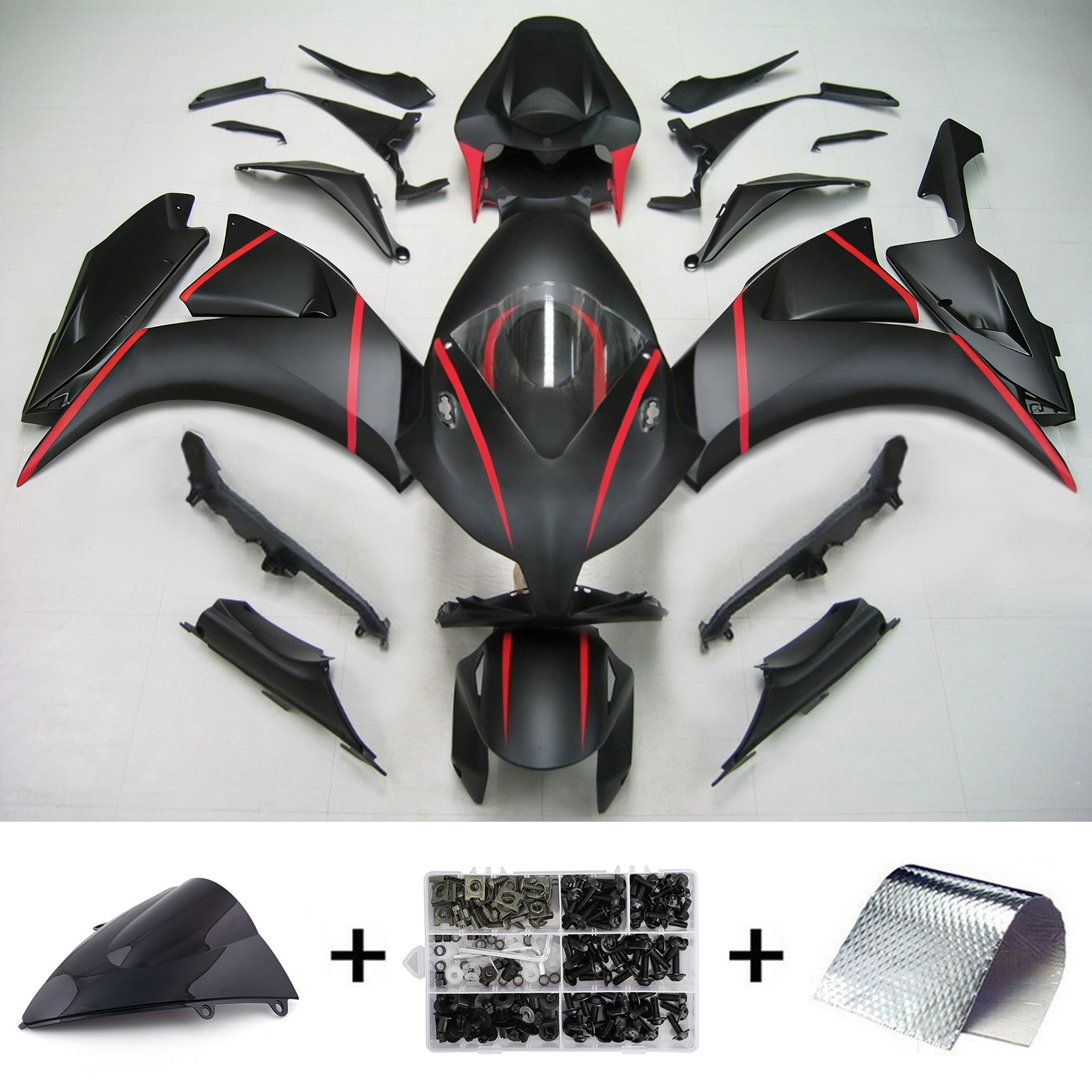 Honda CBR1000RR 2012-2016 Kit Carenado Carrocería Plástico ABS