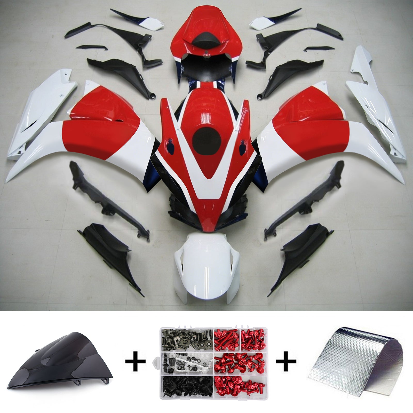 Honda CBR1000RR 2012-2016 Kit Carenado Carrocería Plástico ABS
