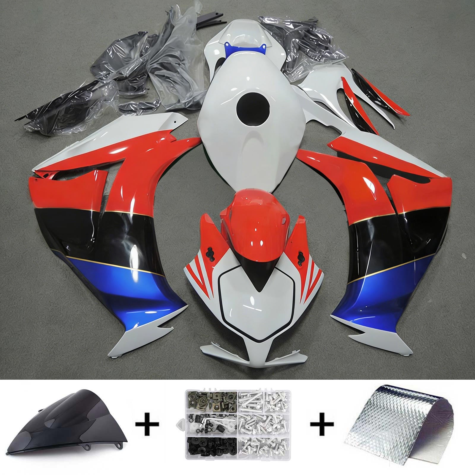 Honda CBR1000RR 2012-2016 Fairing Kit Bodywork Plastic ABS
