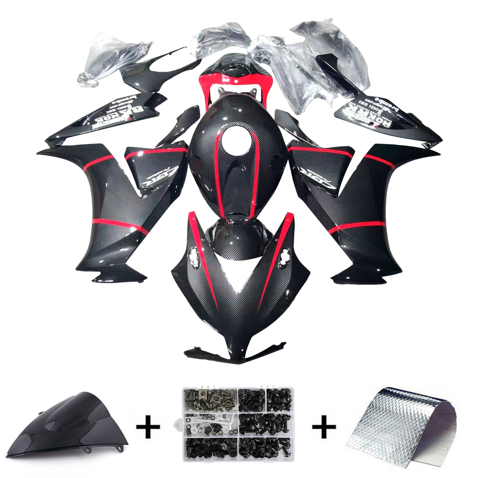 Honda CBR1000RR 2012-2016 Fairing Kit Bodywork Plastic ABS