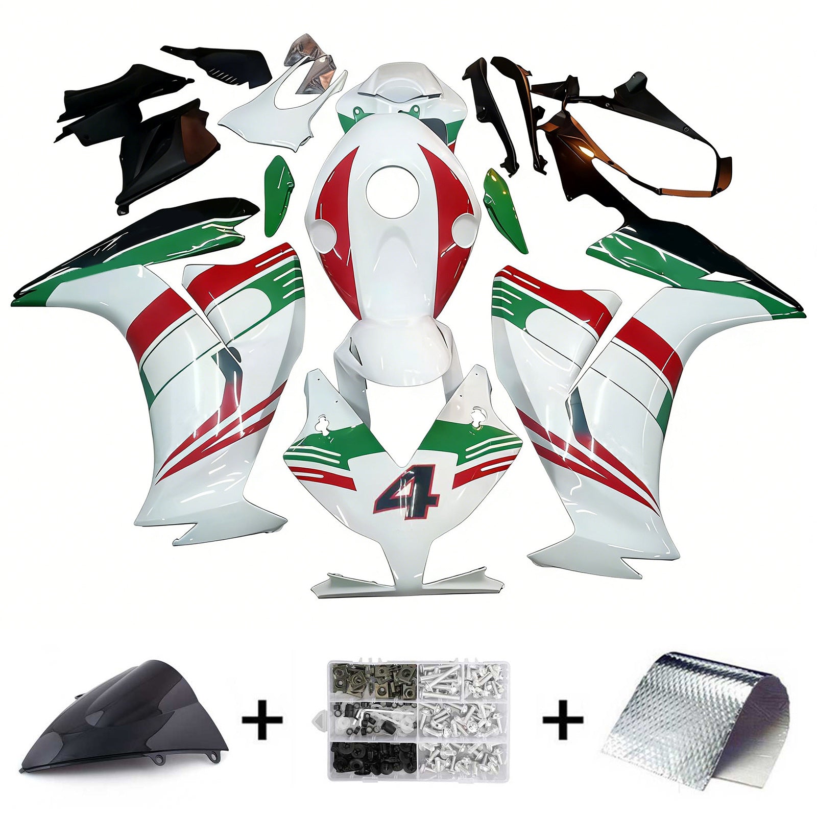 Honda CBR1000RR 2012-2016 Fairing Kit Bodywork Plastic ABS