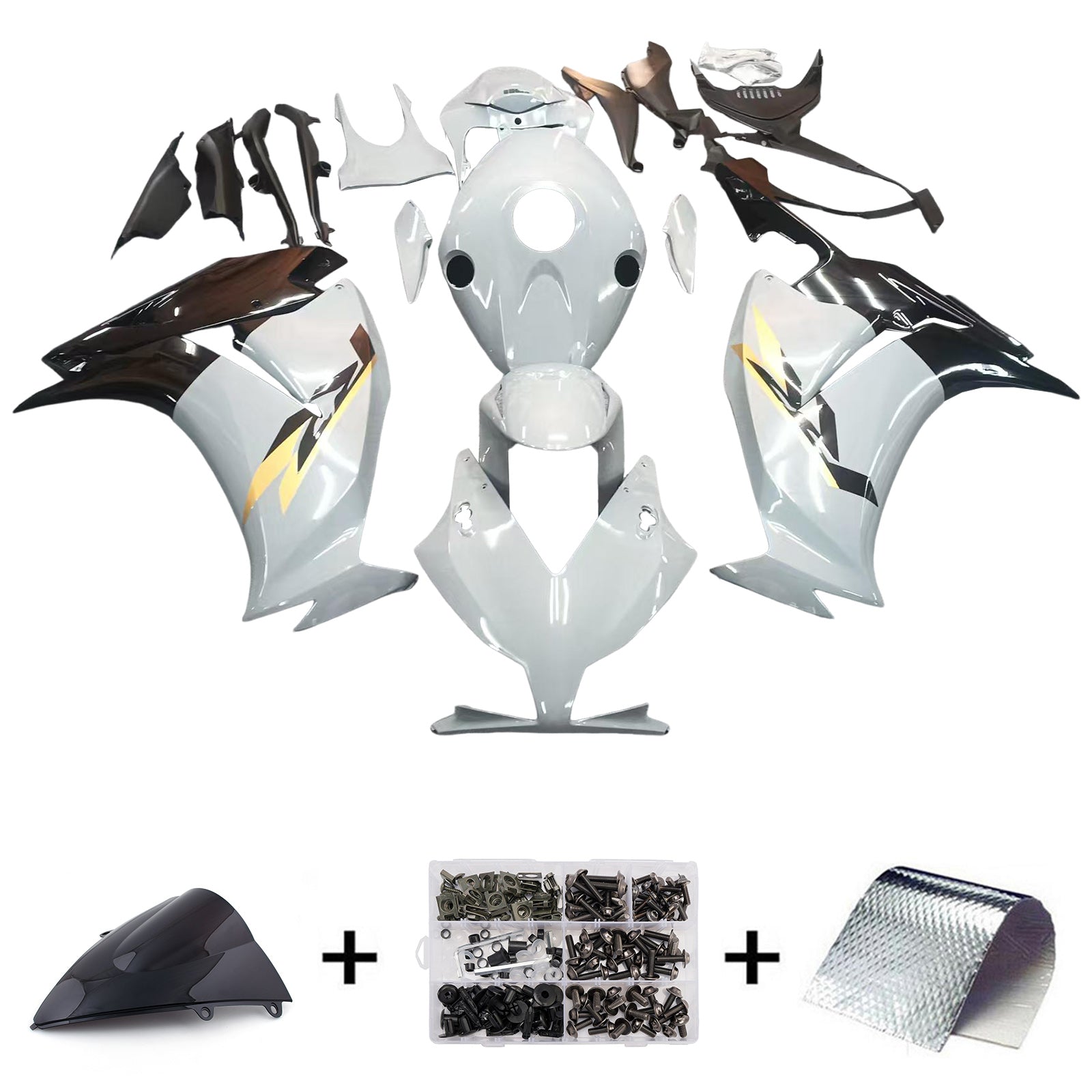 Injection Fairing Kit Bodywork Plastic ABS For 2012-2016 Honda CBR1000RR