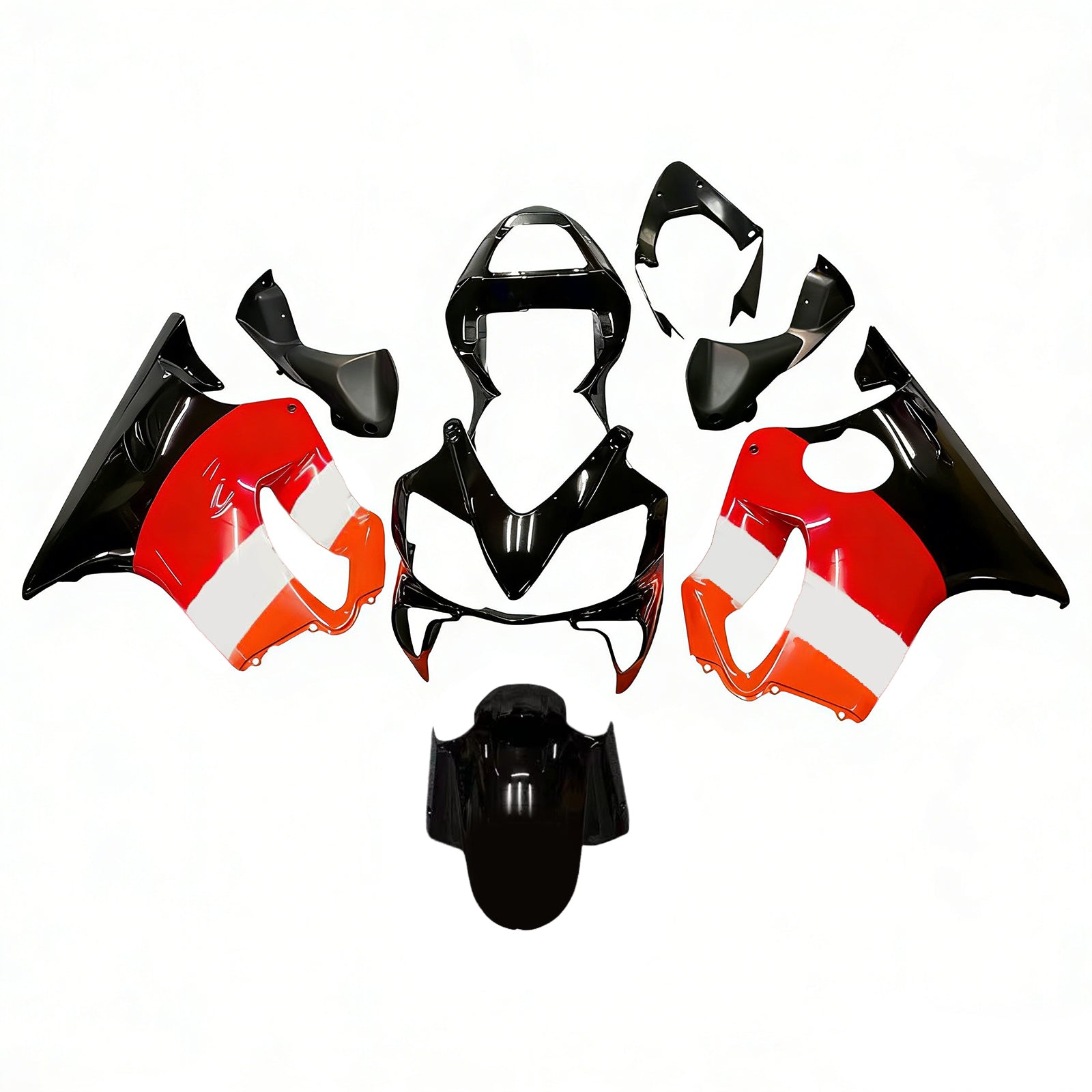 Fairings 2001-2003 Honda CBR 600 F4i Black Repsol