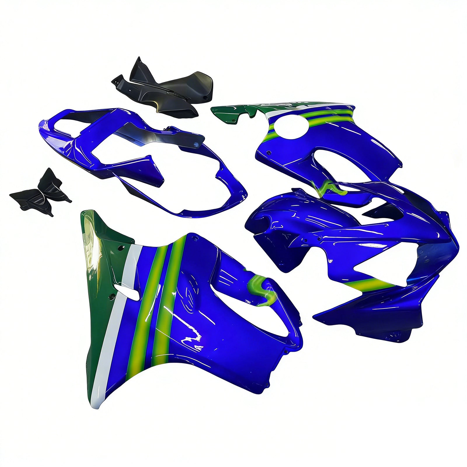 Fairings 2001-2003 Honda CBR 600 F4i Blue & Green Movistar Generic