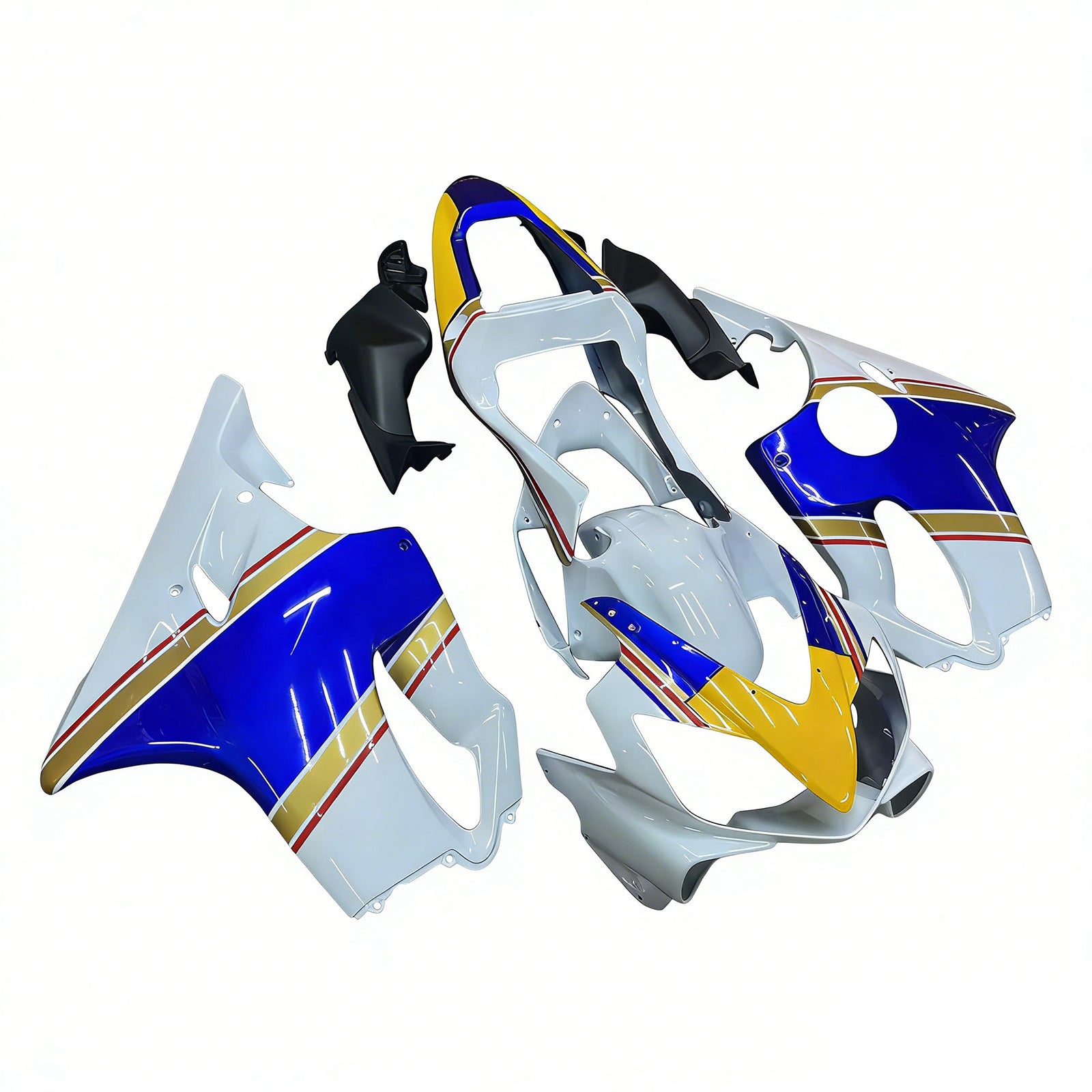 Fairings 2001-2003 Honda CBR 600 F4i White Rothmans Honda Generic