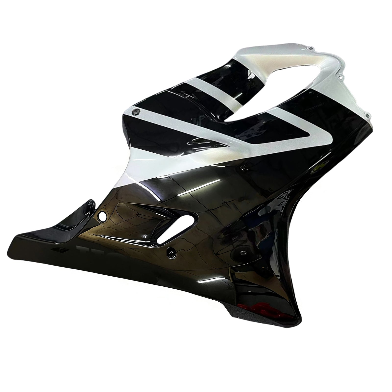 Carenados 2001-2003 Honda CBR 600 F4i Plata y Negro F4i Genérico