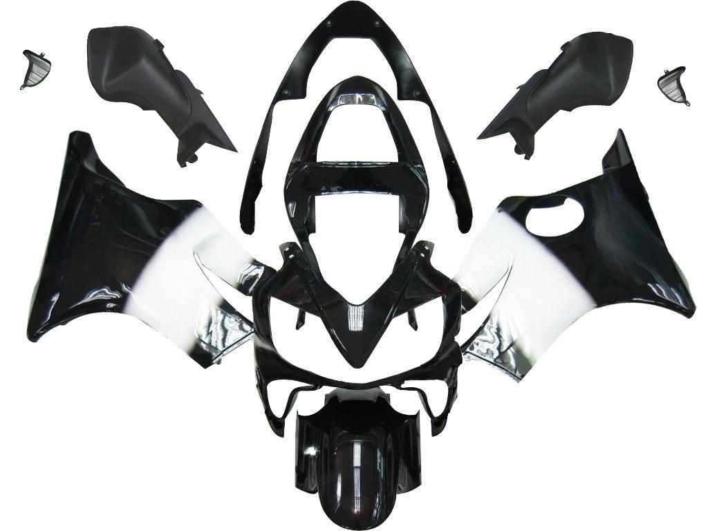 페어링 2001-2003 혼다 CBR 600 F4i 블랙 웨스트 제네릭