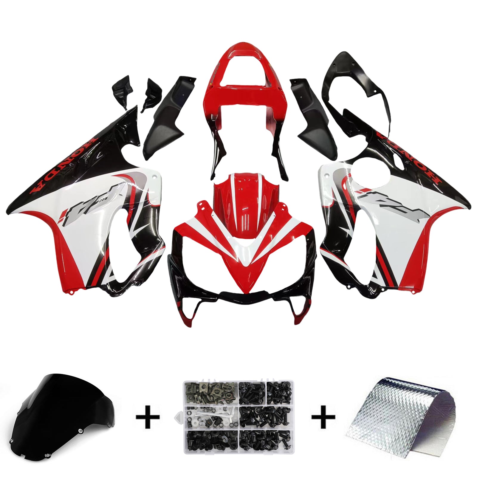 Honda CBR600 F4i 2001-2003 Fairing Kit Bodywork Plastic ABS