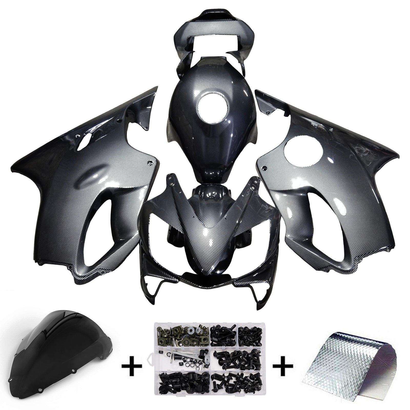 Injection Fairing Kit Bodywork Plastic ABS For 2001-2003 Honda CBR600 F4i
