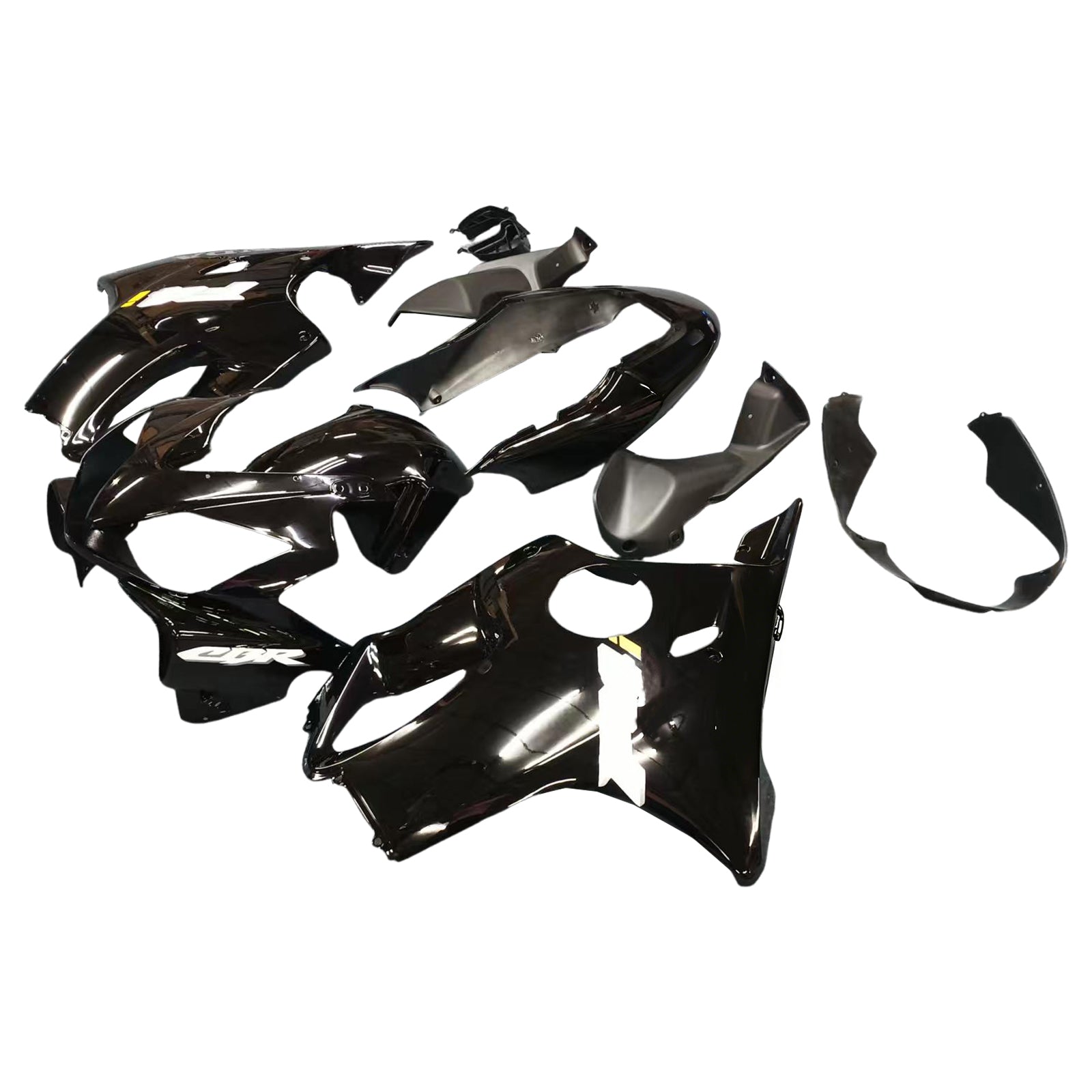 페어링 2004-2007 혼다 CBR 600 F4i 블랙 F4i 제네릭