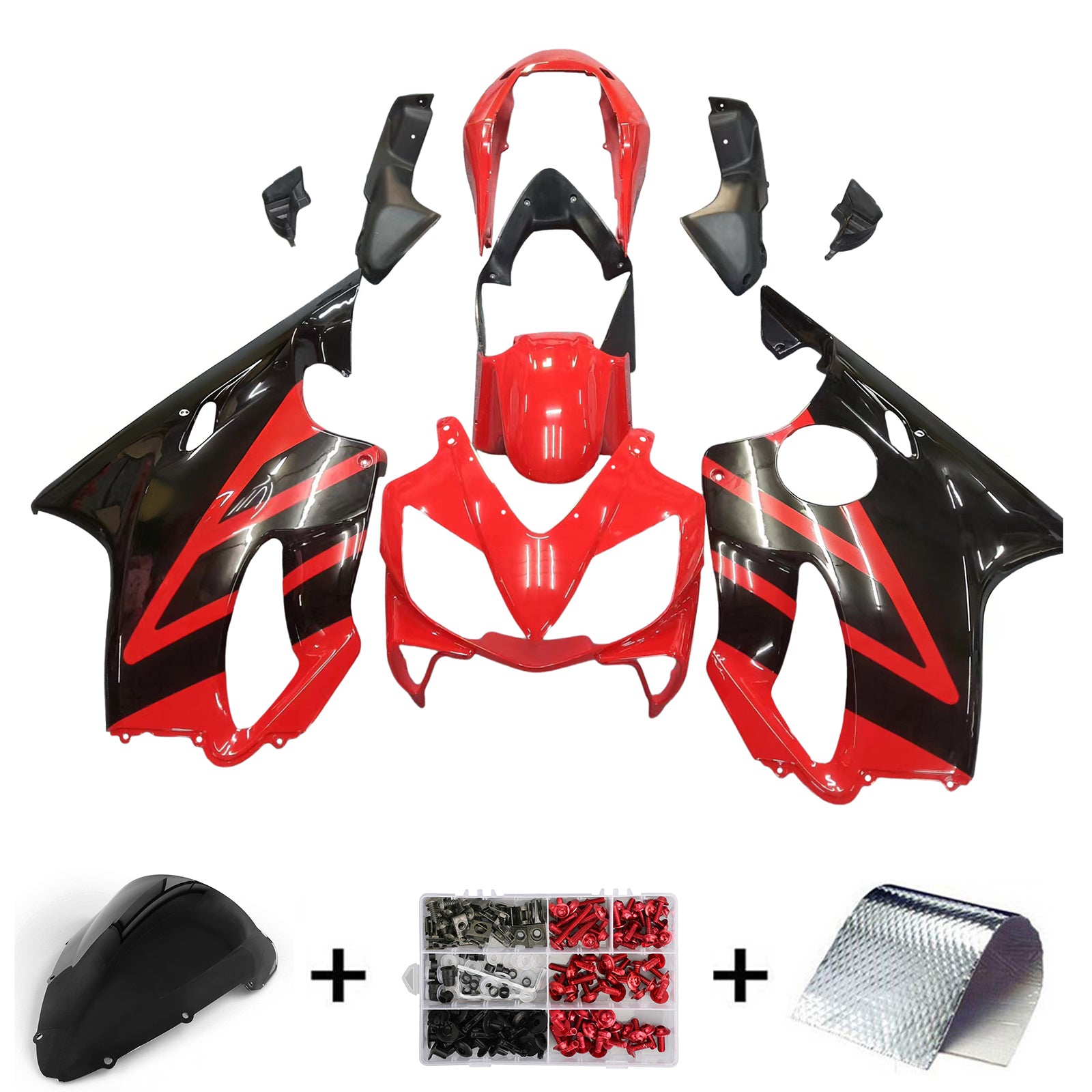 Injection Fairing Kit Bodywork Plastic ABS fit For Honda CBR600 F4i 2004-2007