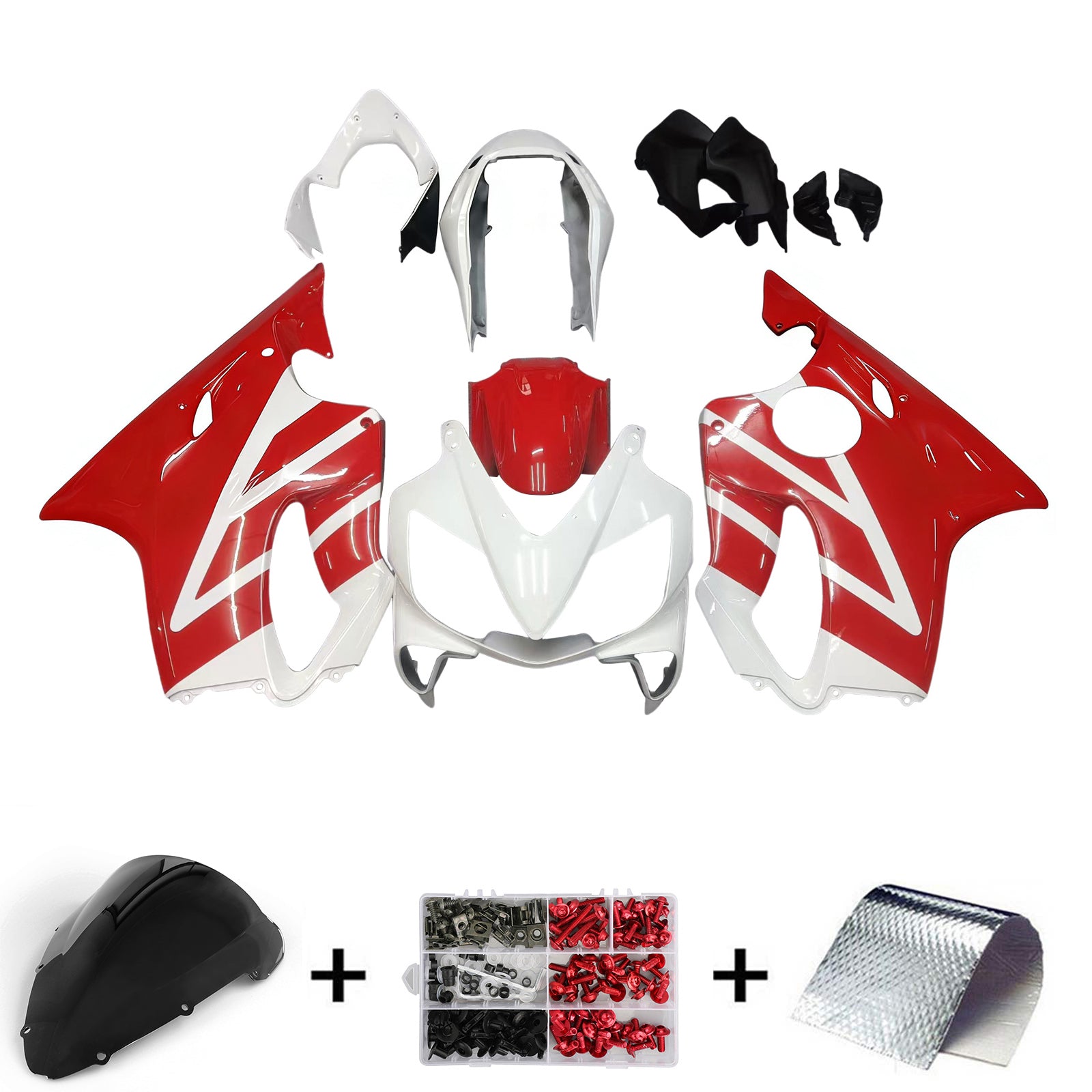 Injection Fairing Kit Bodywork Plastic ABS fit For Honda CBR600 F4i 2004-2007