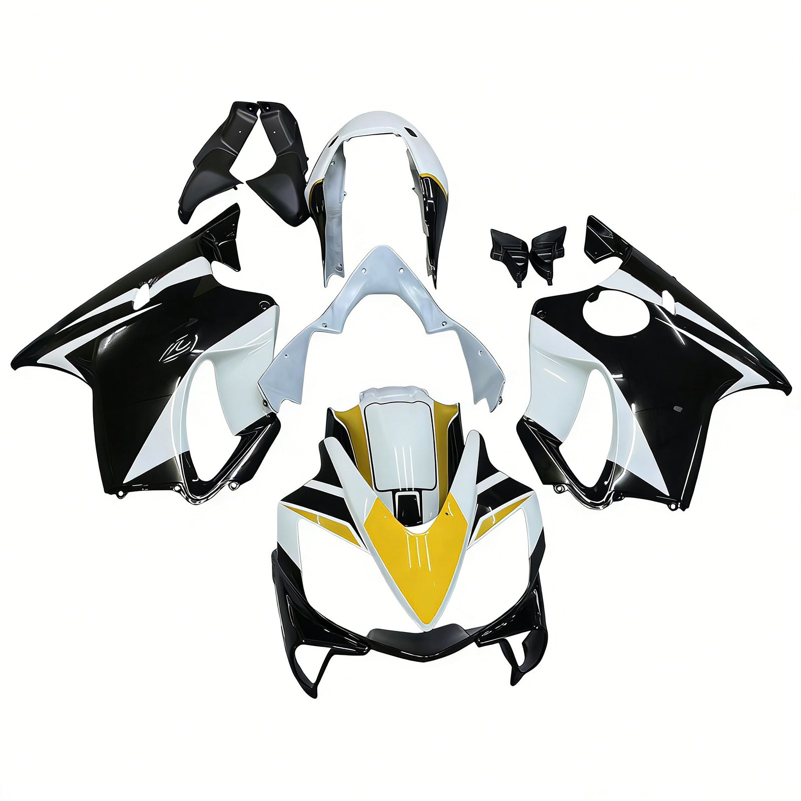 페어링 2004-2007 혼다 CBR 600 F4i 블랙 플레이보이 제네릭