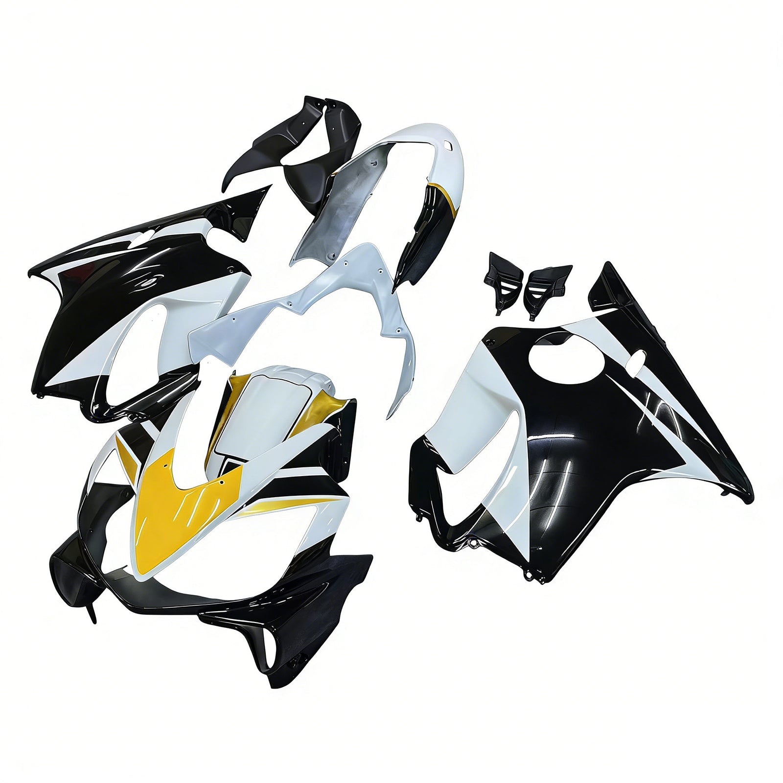 페어링 2004-2007 혼다 CBR 600 F4i 블랙 플레이보이 제네릭