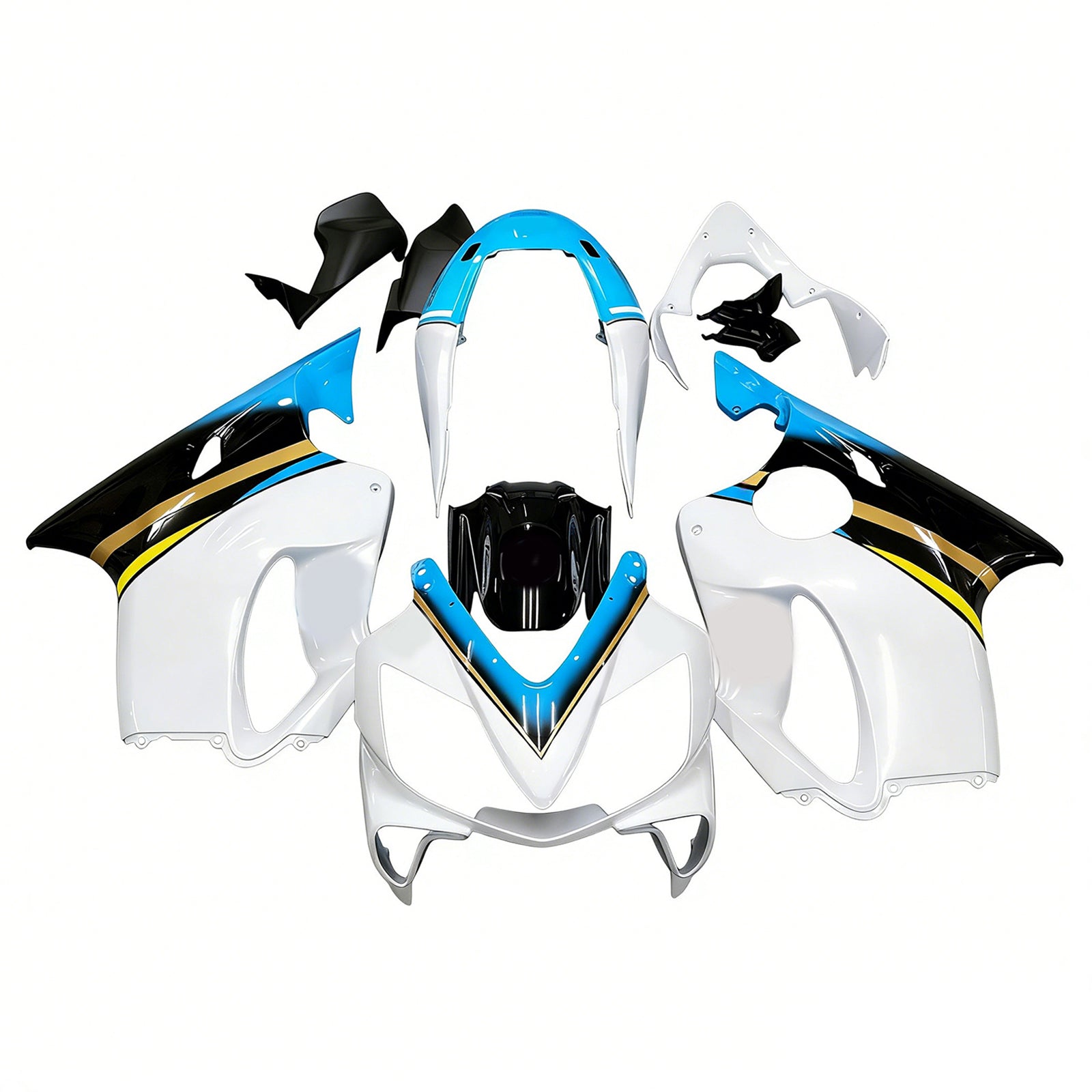 Fairings 2004-2007 Honda CBR 600 F4i Multi-Color Konica Minolta Generic