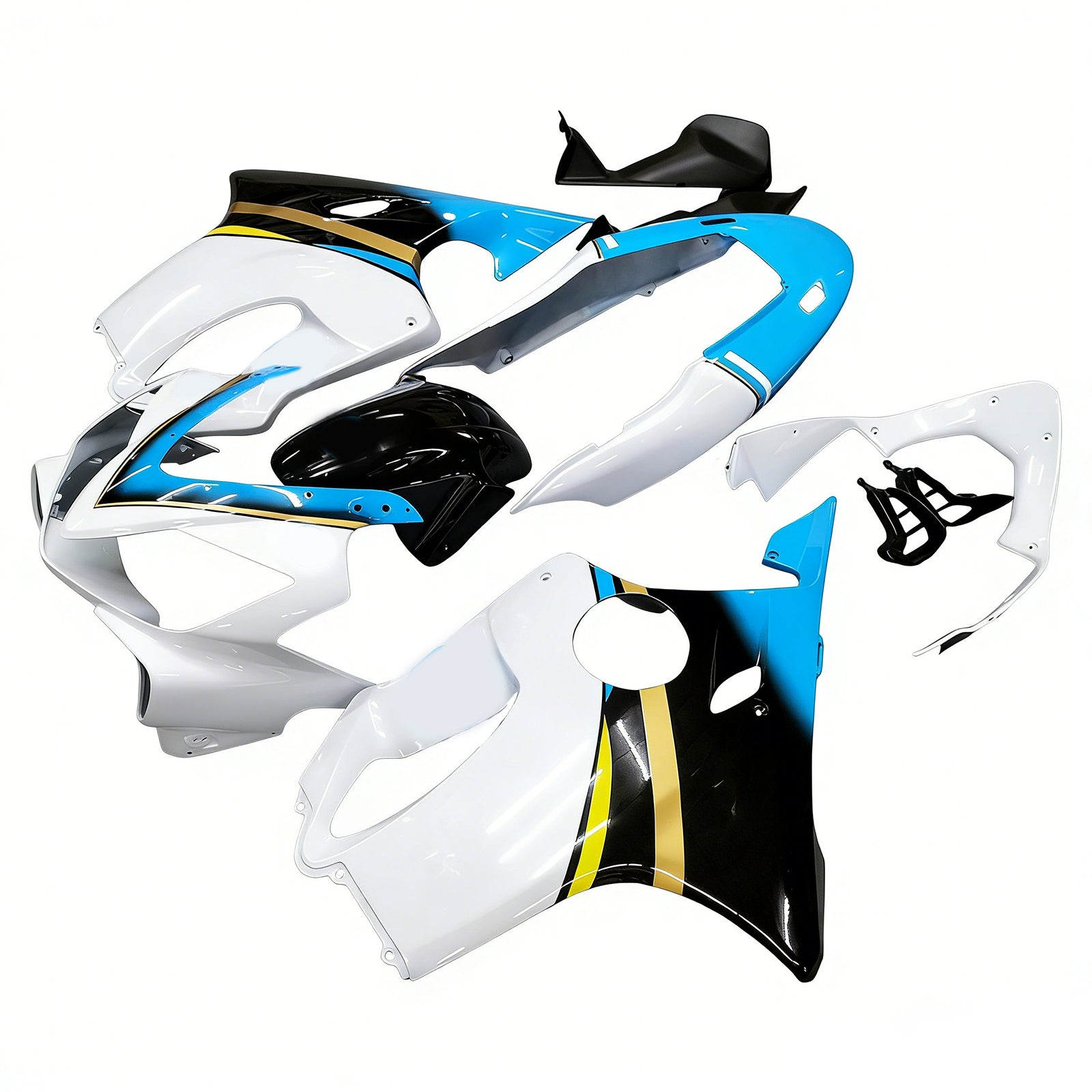 Fairings 2004-2007 Honda CBR 600 F4i Multi-Color Konica Minolta Generic