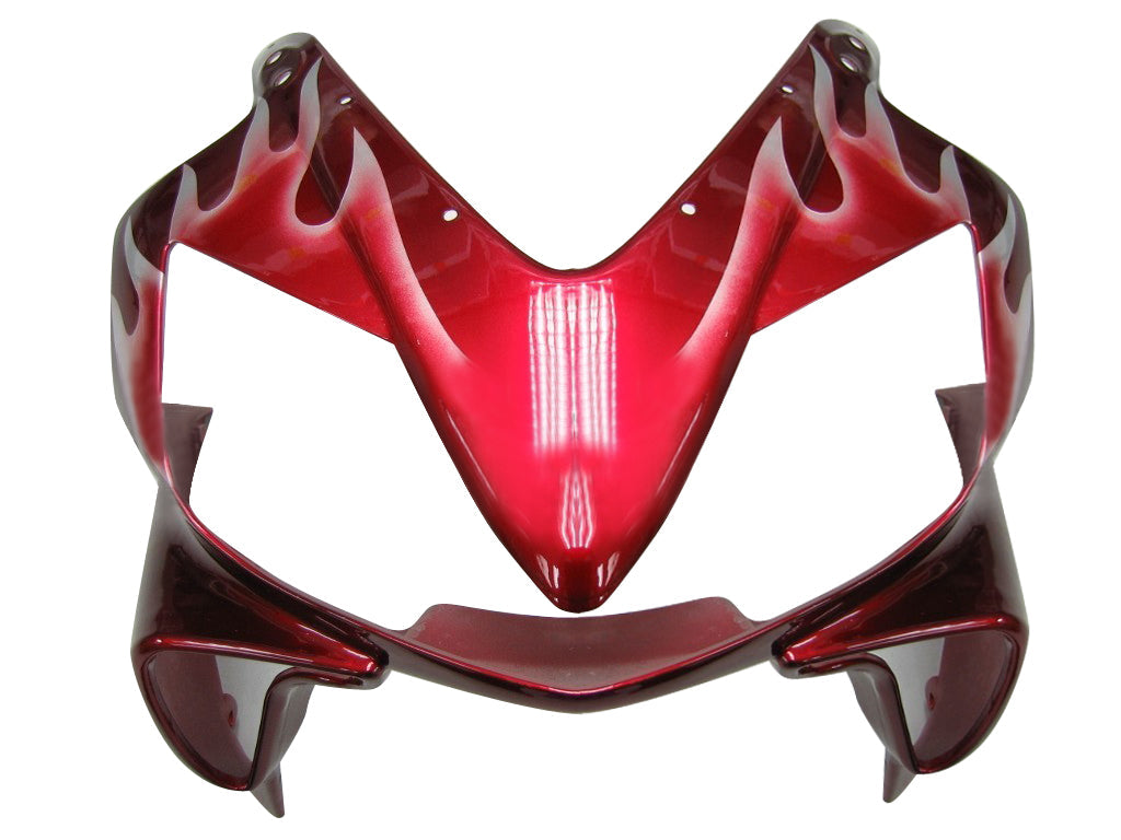 Carenados 2004-2007 Honda CBR 600 F4i Cherry Red & White Flame Generic