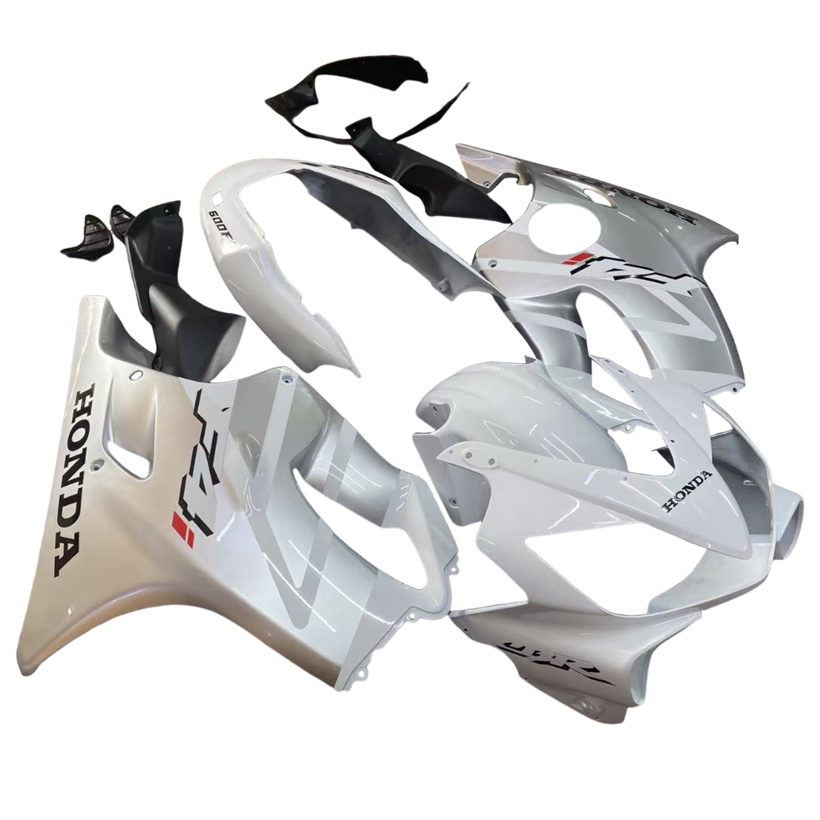 Fairings 2004-2007 Honda CBR 600 F4i White & Silver F4i Generic