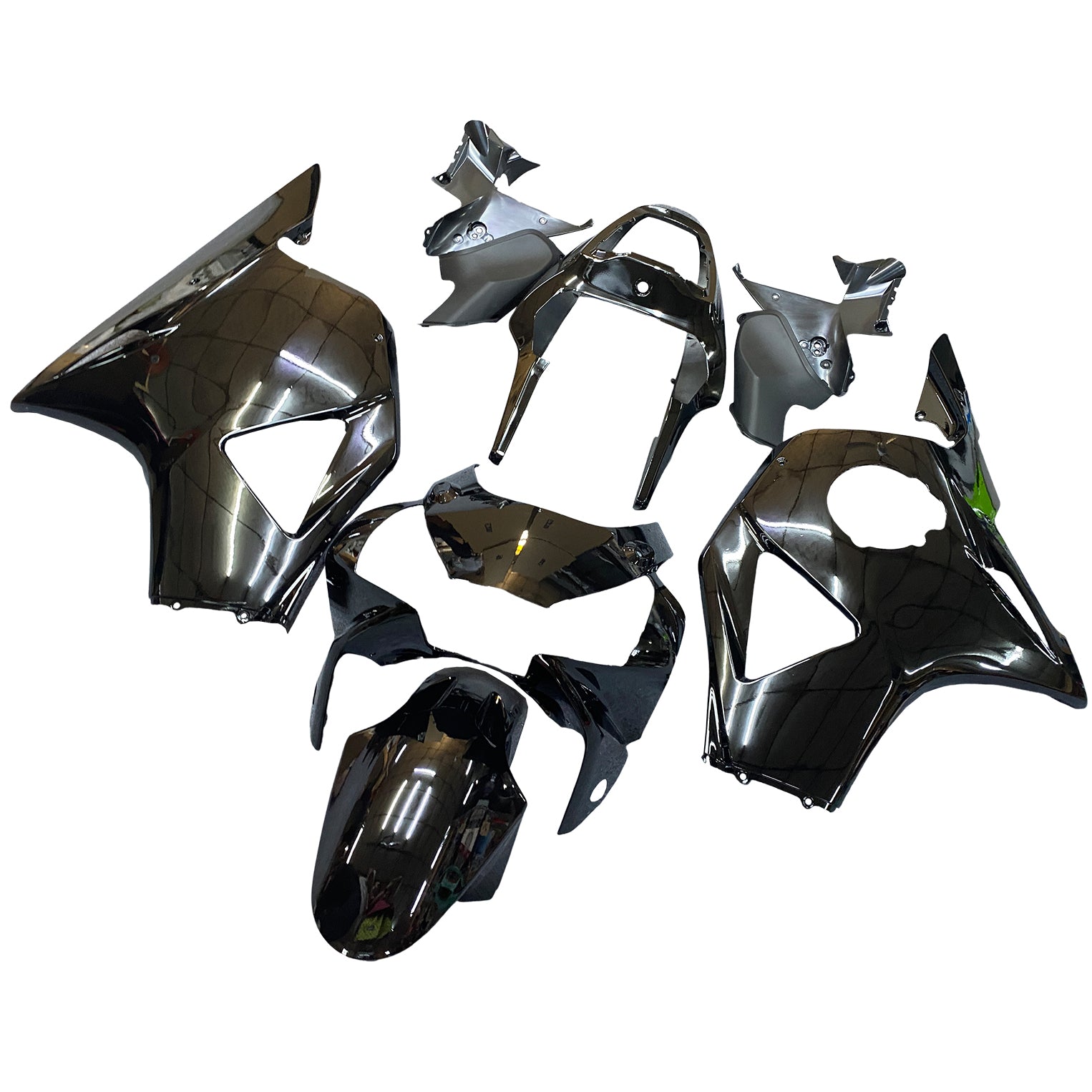 Fairings 2002-2003 Honda CBR 954 RR All Black Honda Generic