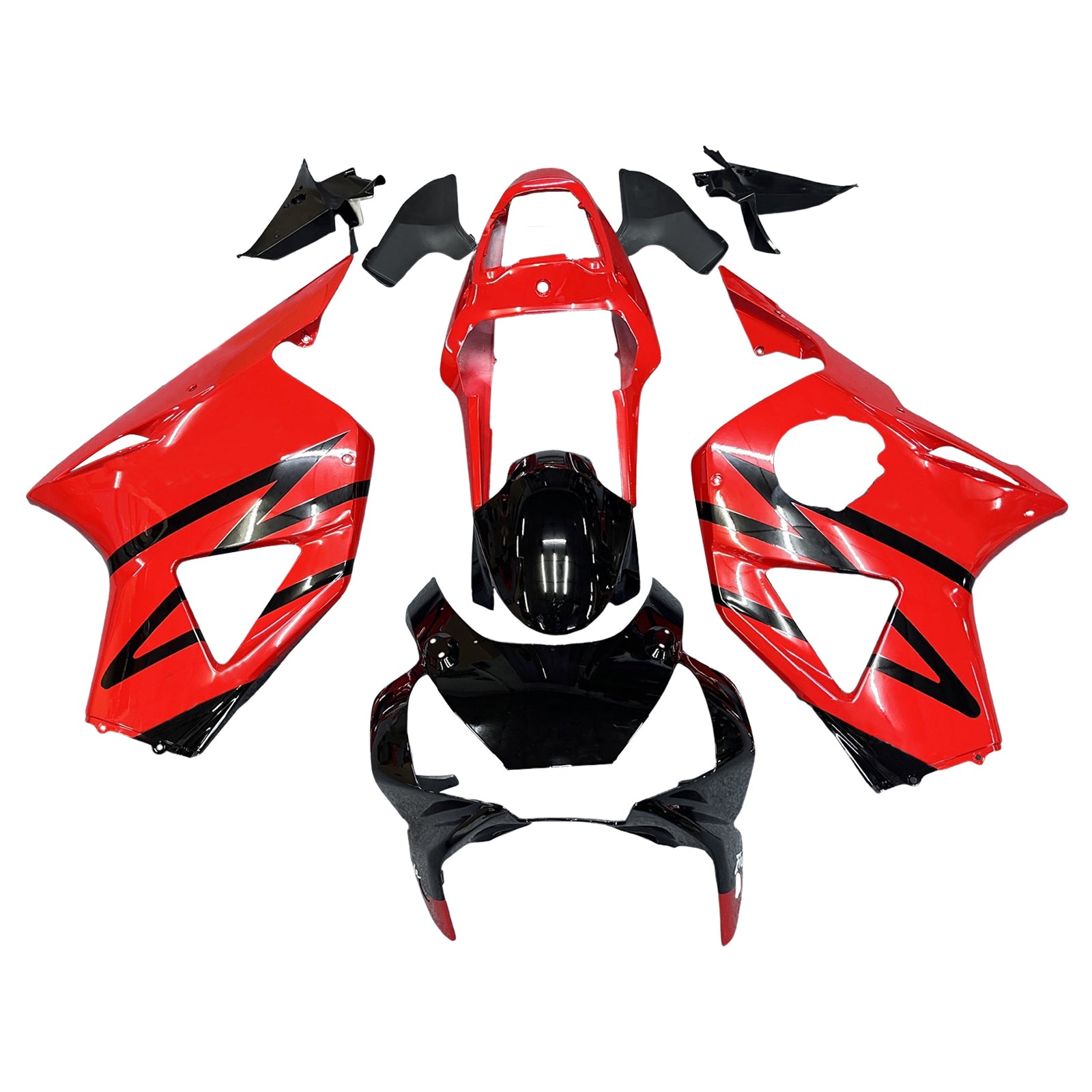 Fairings 2002-2003 Honda CBR 954 RR Red & Black RR Generic