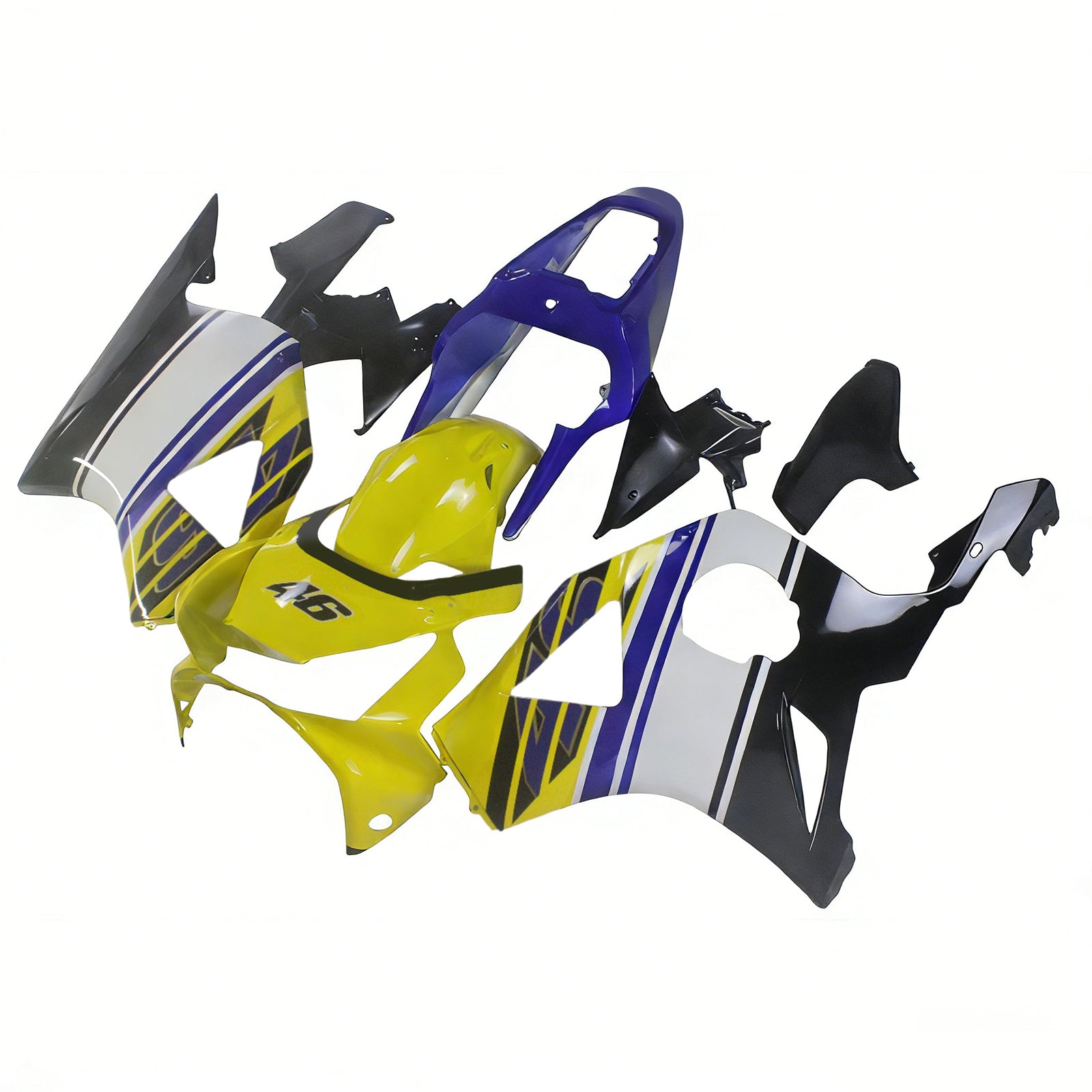 페어링 2002-2003 Honda CBR 954 RR No.46 N. Azzurro 제네릭