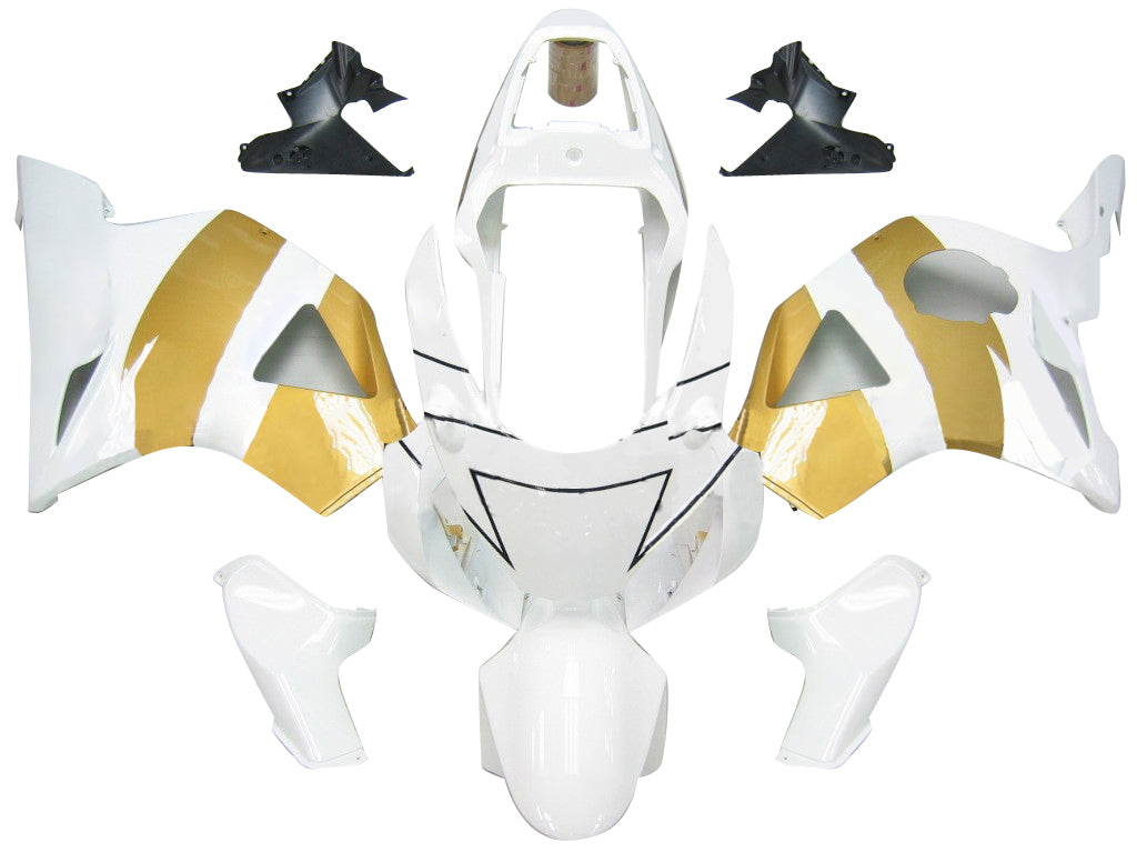 Fairings 2002-2003 Honda CBR 954 RR White & Gold Repsol Generic