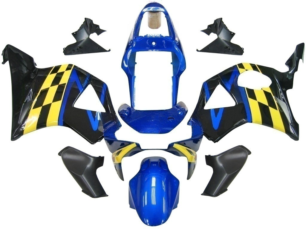 Fairings 2002-2003 Honda CBR 954 RR Multi-Color Checker Movistar Generic