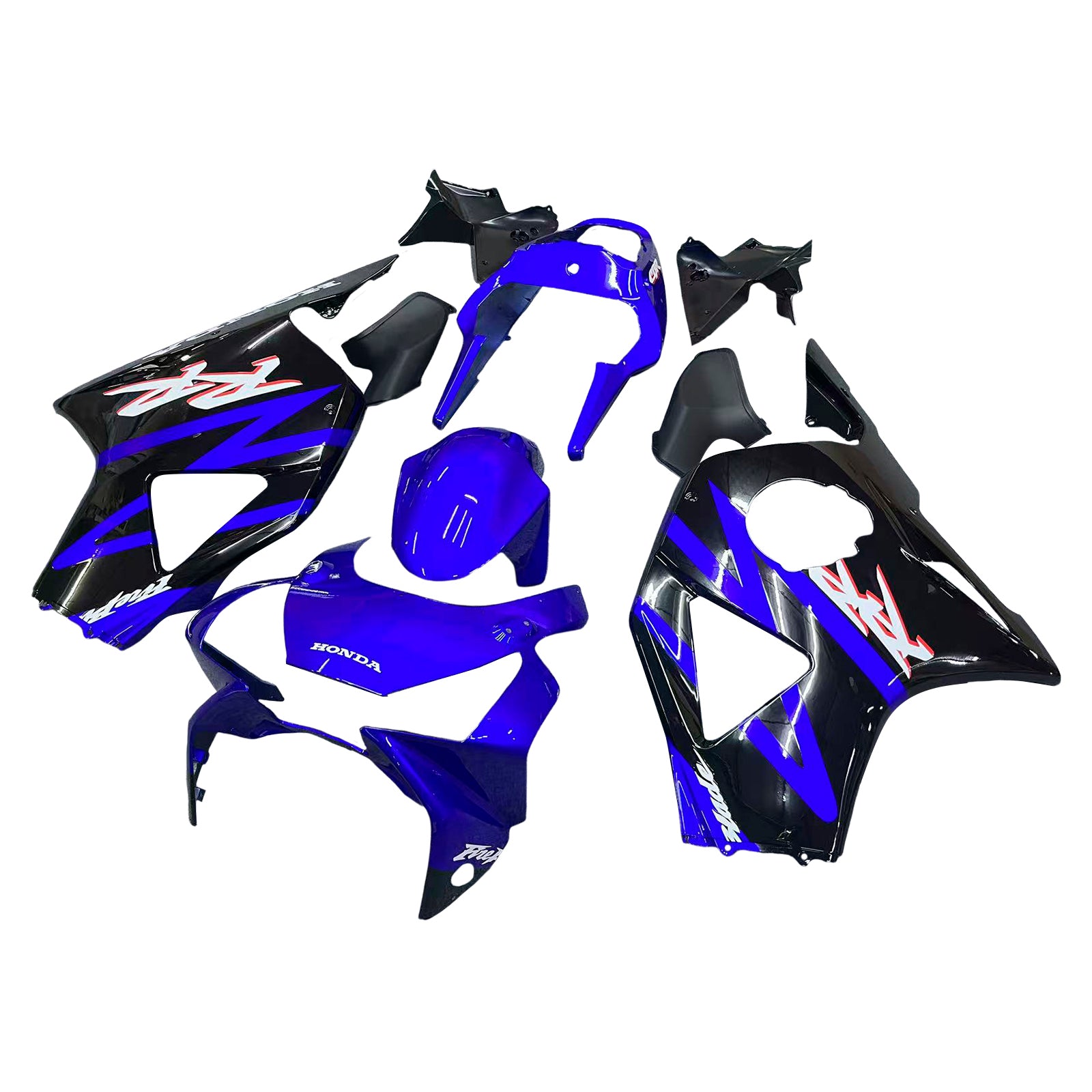 Carenados 2002-2003 Honda CBR 954 RR Azul y Negro RR Genérico