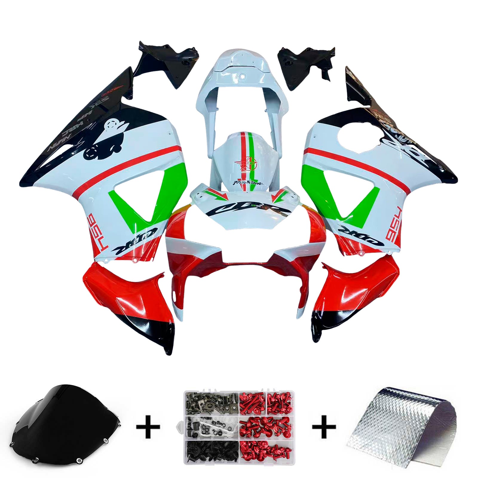 Honda CBR954 2002-2003 Kit Carenado Carrocería Plástico ABS