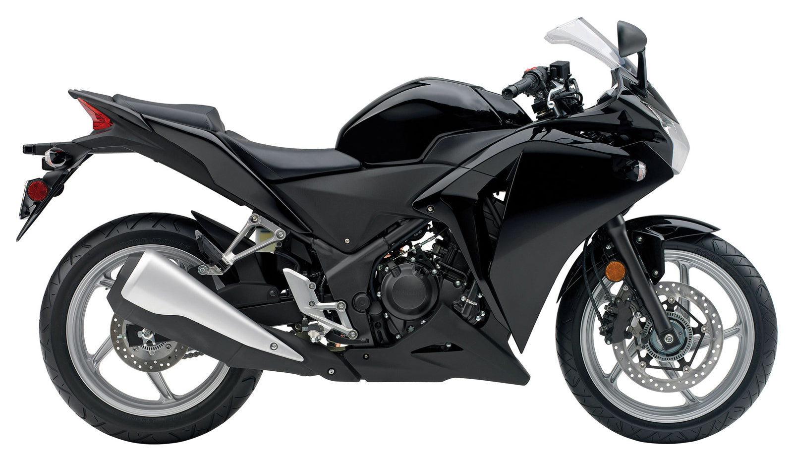 Fairings 2011-2015 Honda CBR250R Black CBR Racing Generic