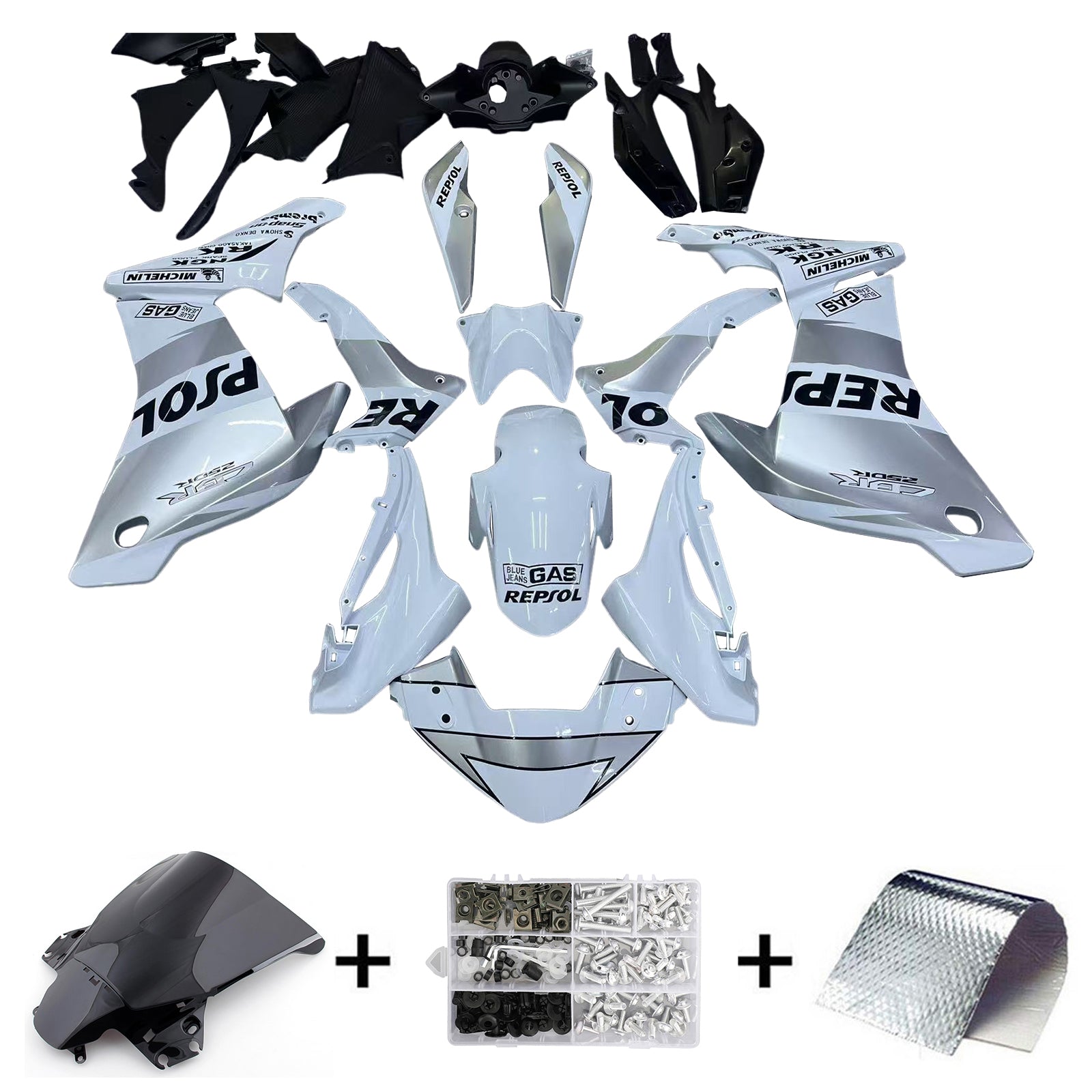 Honda CBR250R 2011-2015 Fairing Kit Bodywork Plastic ABS