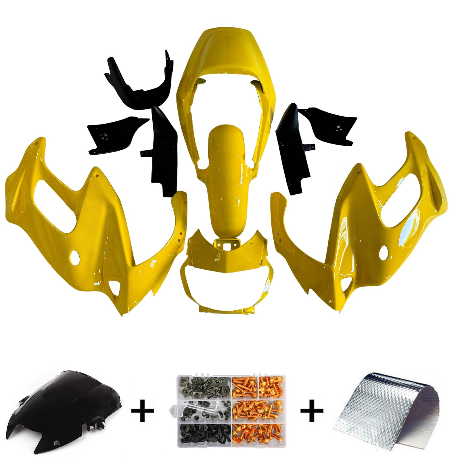 Amotopart Honda VTR1000F 1997-2005 Fairing Kit Bodywork Plastic ABS