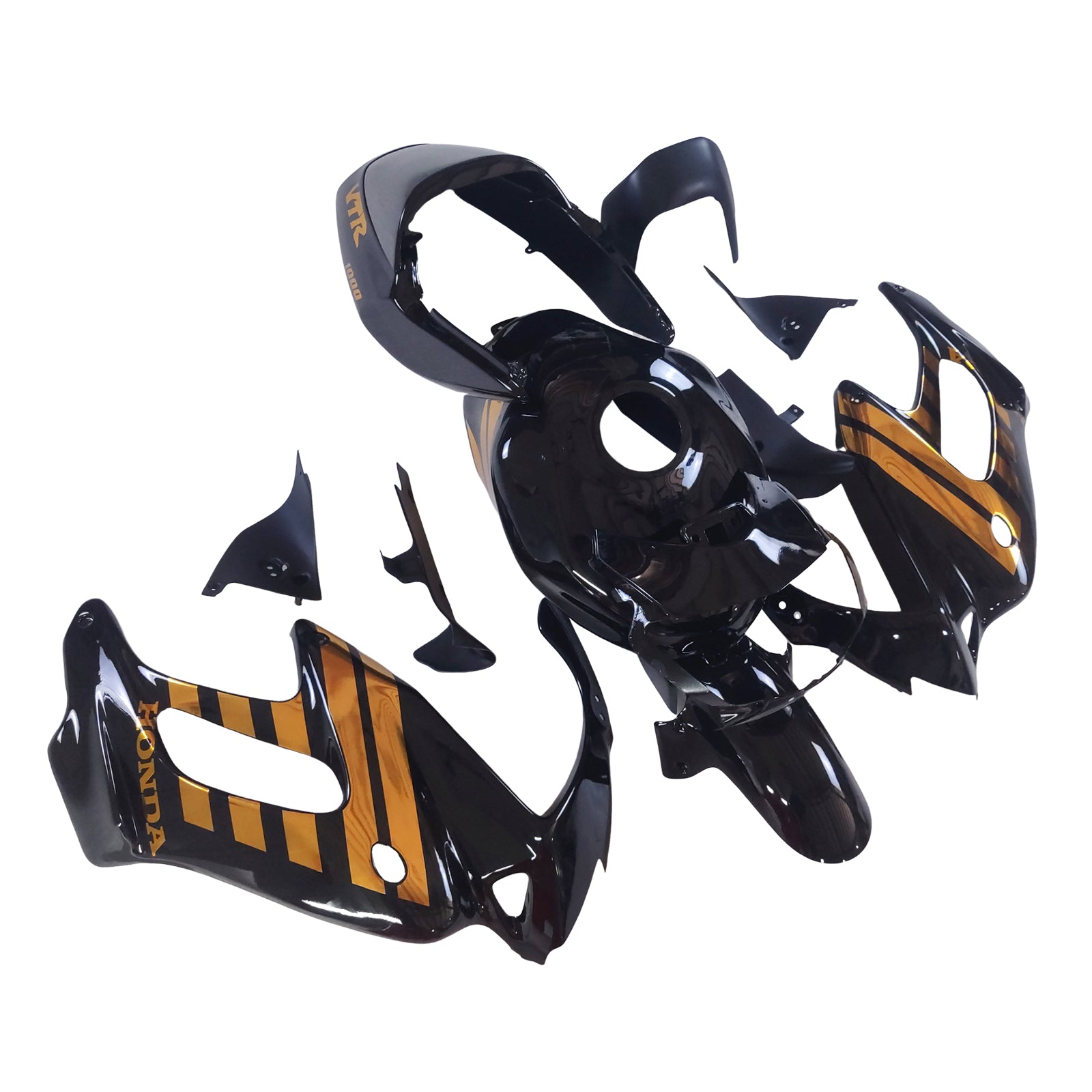 Amotopart Honda VTR1000F 1997-2005 Fairing Kit Bodywork Plastic ABS