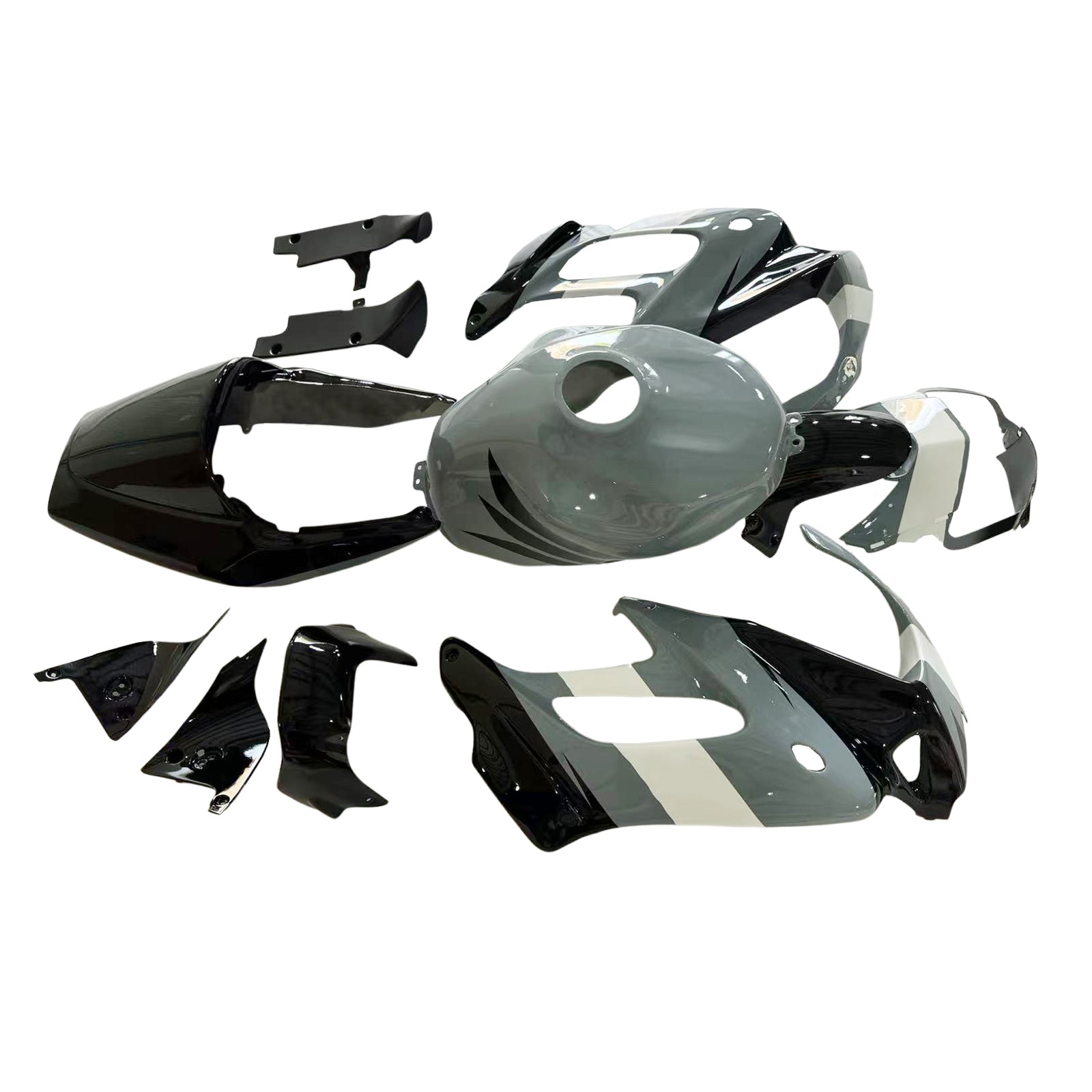 Amotopart Honda VTR1000F 1997-2005 페어링 키트 차체 플라스틱 복근